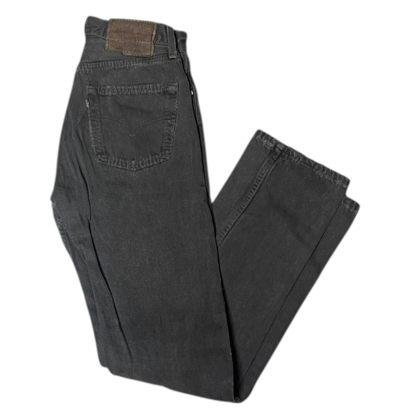 Vintage Levis Dark Grey 501 Jeans (W)