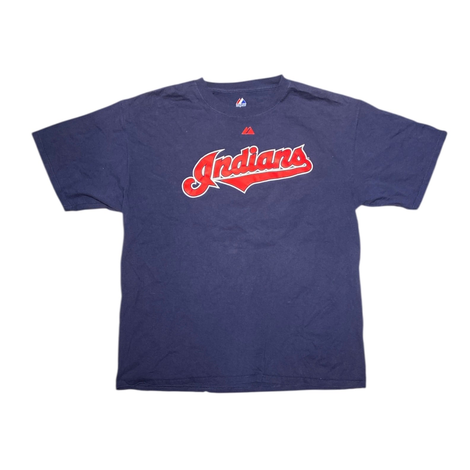 Majestic Cleveland Indians Travis Hafner #48 Baseball Tshirt