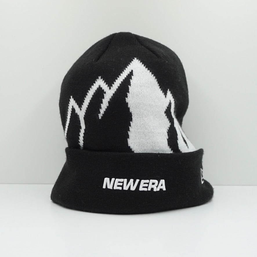 New Era Logo Black Beanie