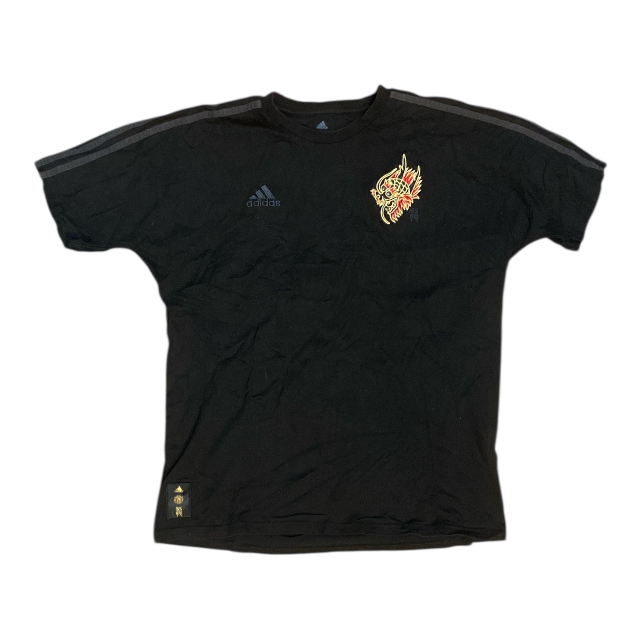 Adidas Manchester United Chinese New Year Black Tshirt