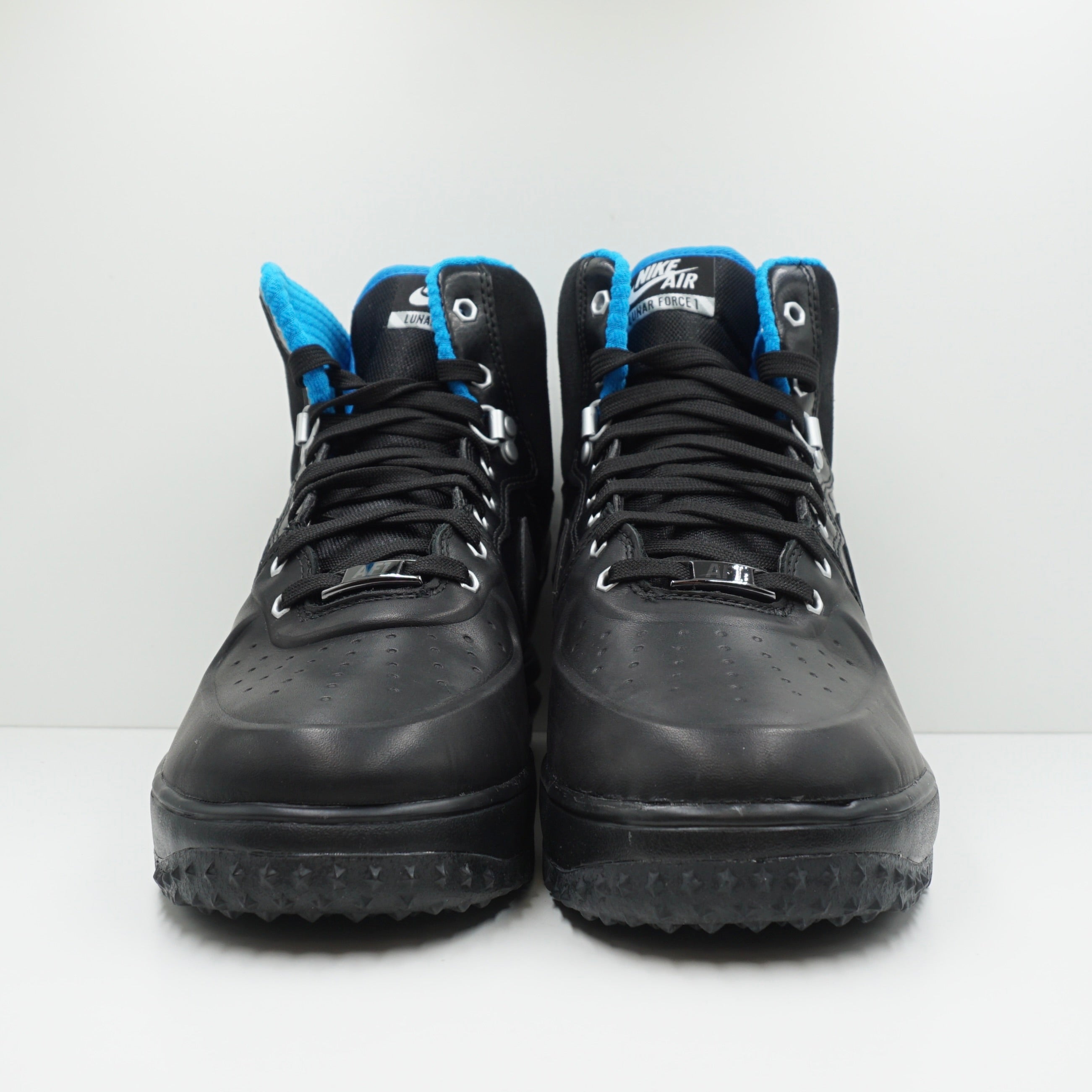 Nike Lunar Force 1 Duckboot Black Metallic Silver