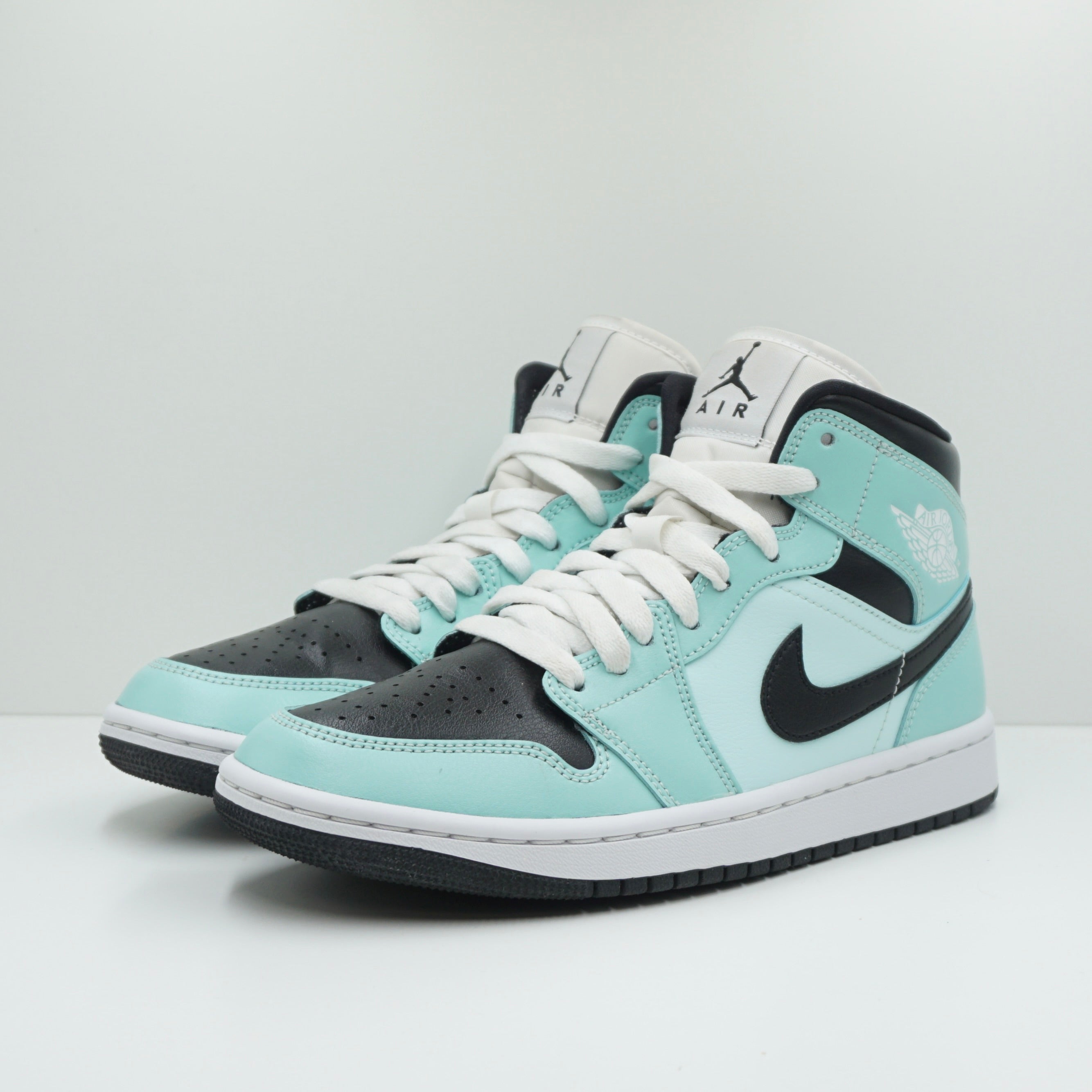 Jordan 1 Mid Aqua Blue Tint (W)