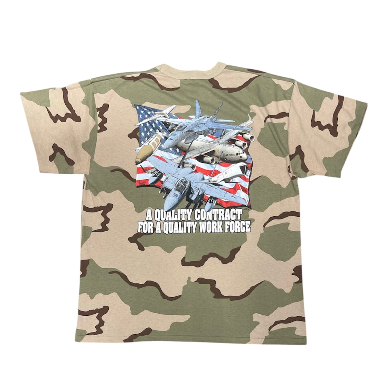 Vintage District Lodge 837 Camo Tshirt