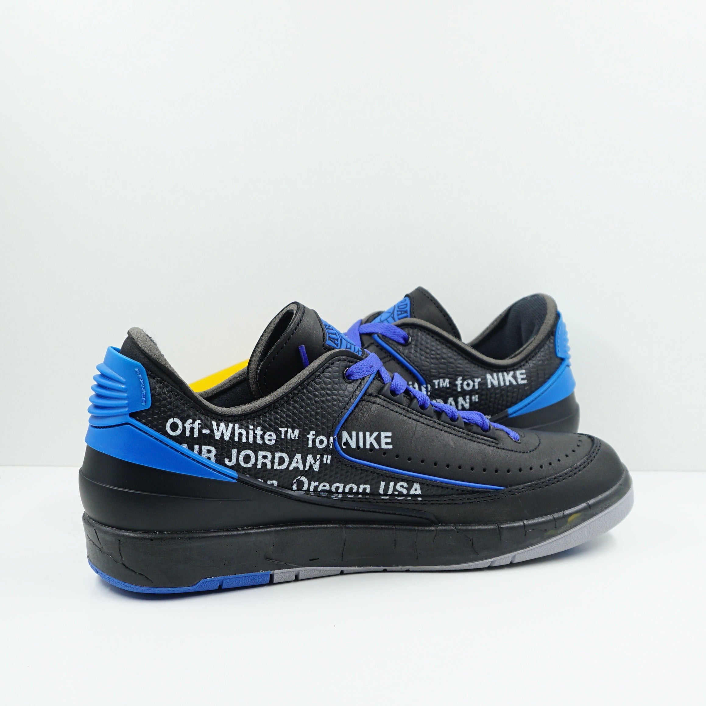 Jordan 2 Retro Low SP Off-White Black Blue