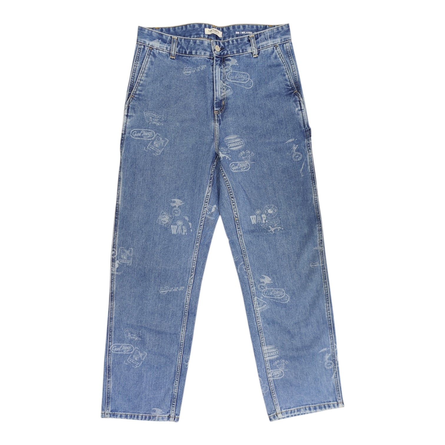 Carhartt Stamp Deinm Work Pants (W)