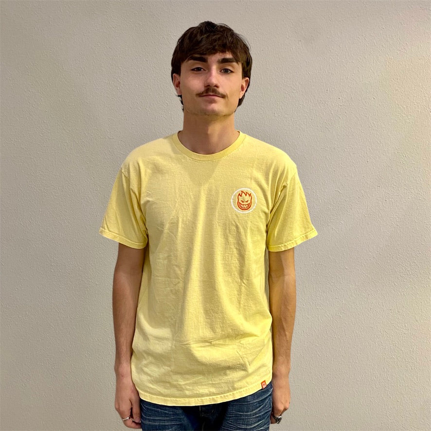 Spitfire Classic Swirl Yellow Tshirt