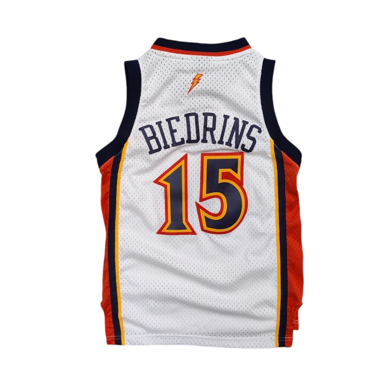 Adidas Goldenstate Warriors Biebrins #15 Basketball Jersey (Youth)