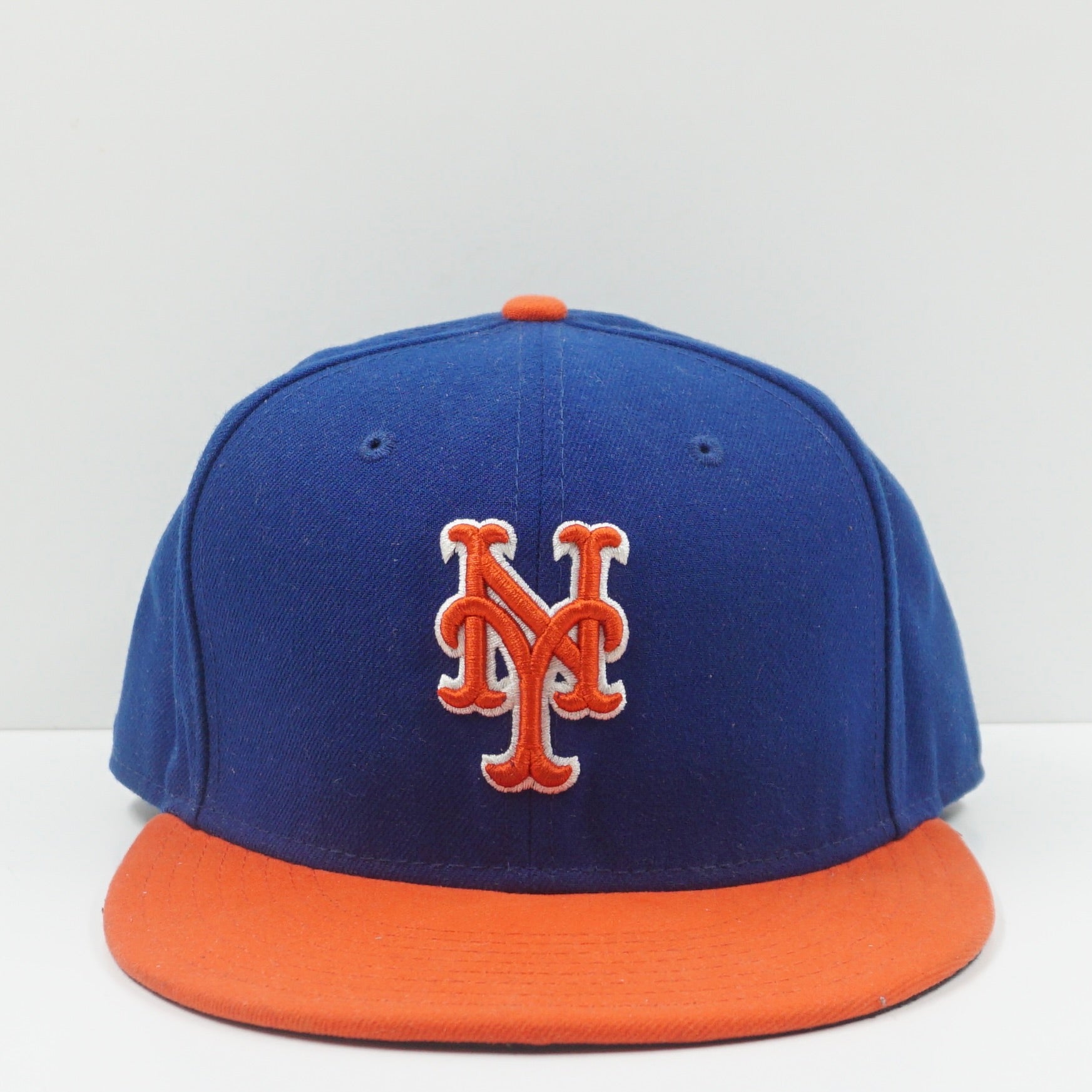 New Era New York Mets Blue Orange Fitted Cap