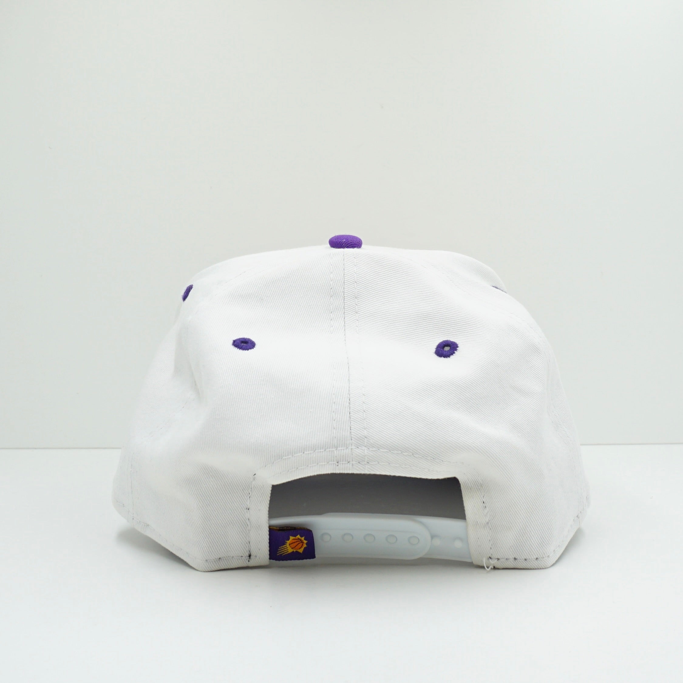 New Era Phoenix Suns White Purple Snapback Cap