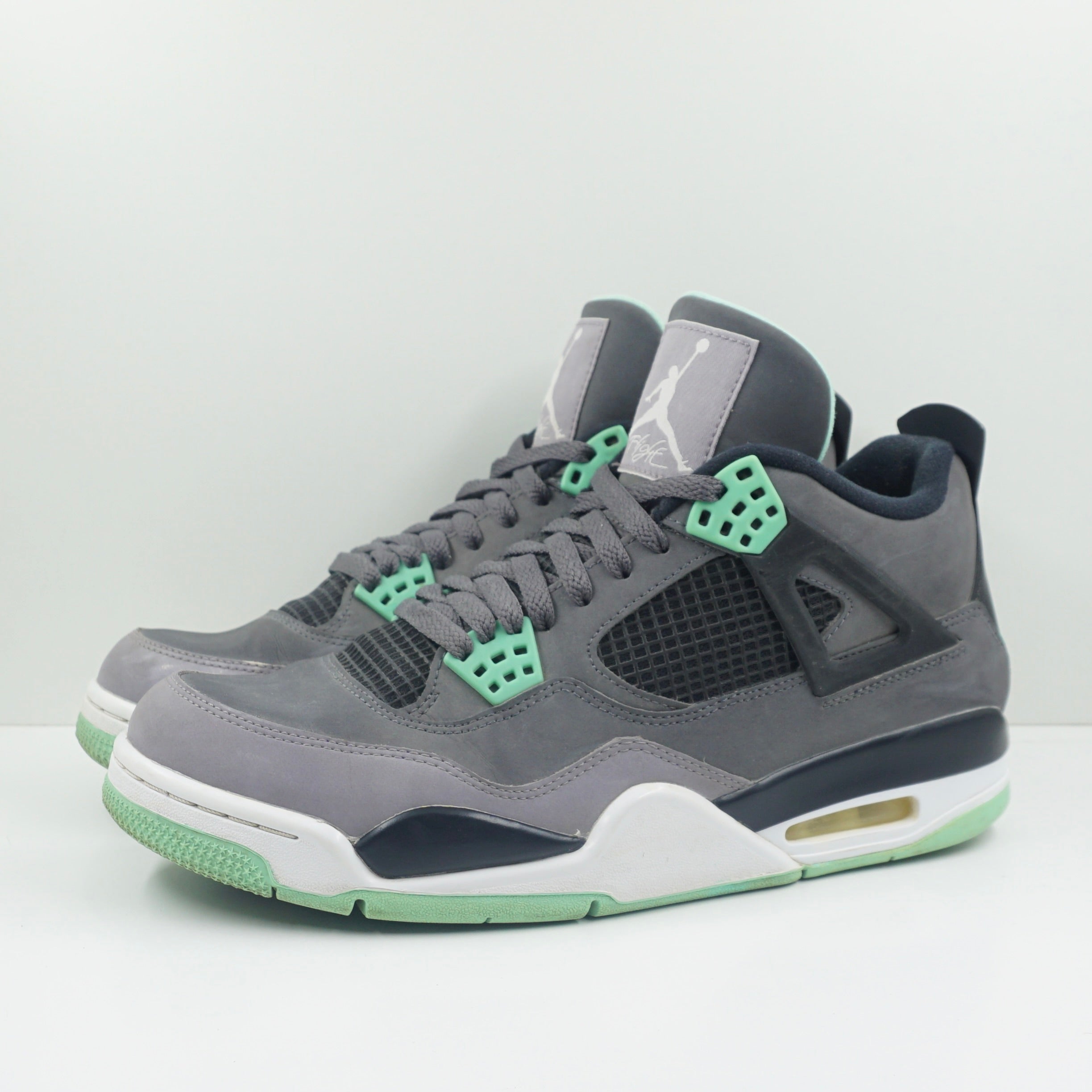 Jordan 4 Retro Green Glow