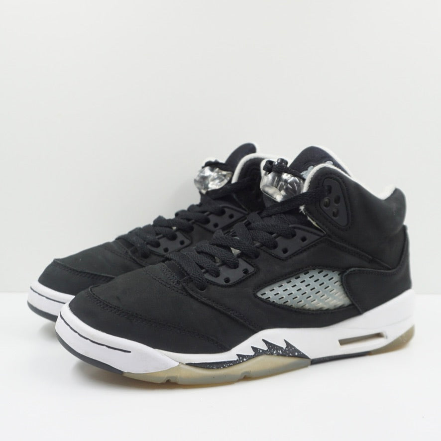 AUTHENTIC deals AIR JORDAN 5 RETRO GS 'OREO' (BLACK/COOL GREY-WHITE) SIZE 3Y EUR 35.