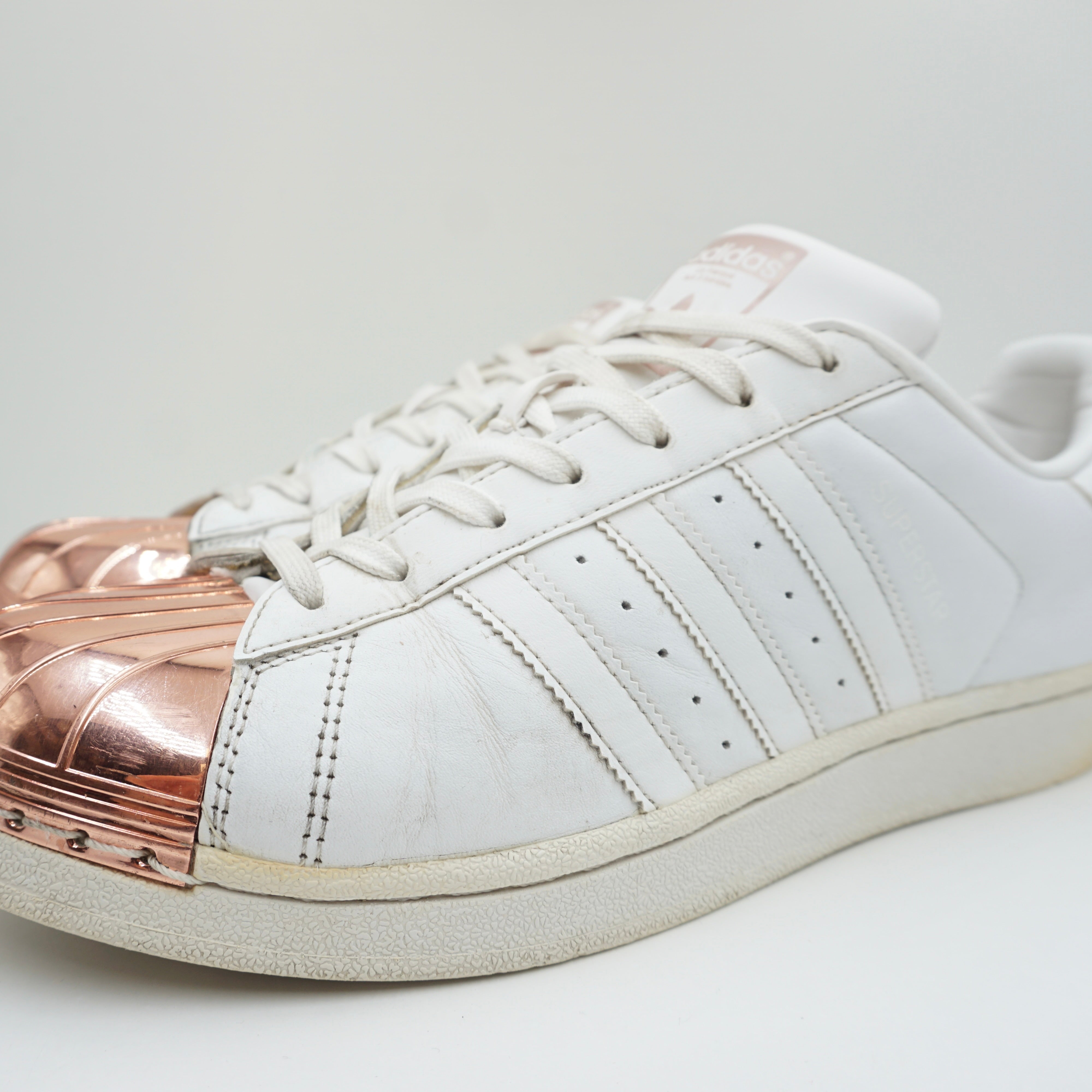 Adidas Superstar Metal Toe Chrome Copper Toe W