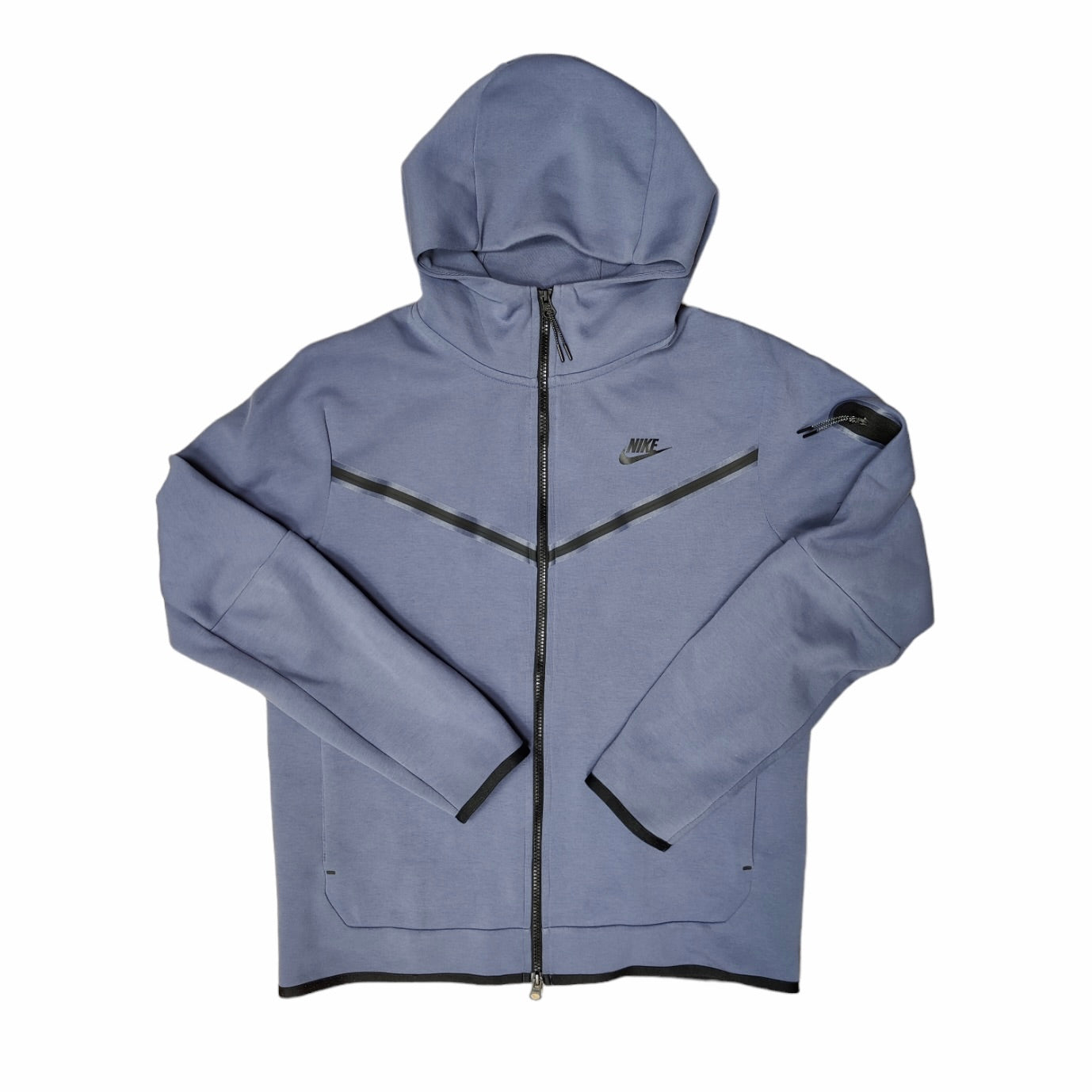 Grey Baby Blue Tech Fleece Hoodie Nike Sportswear Tech Fleece