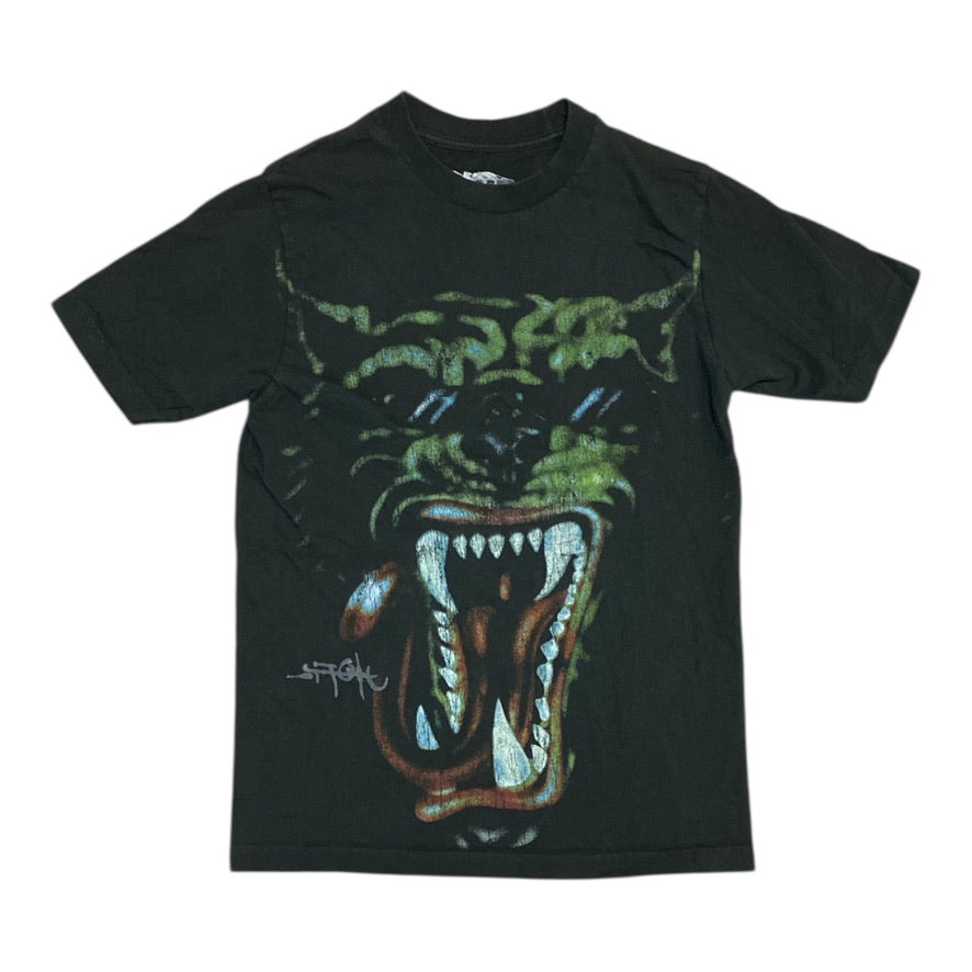 Cactus Jack by Travis Scott Green Hyena Tour Black Tshirt