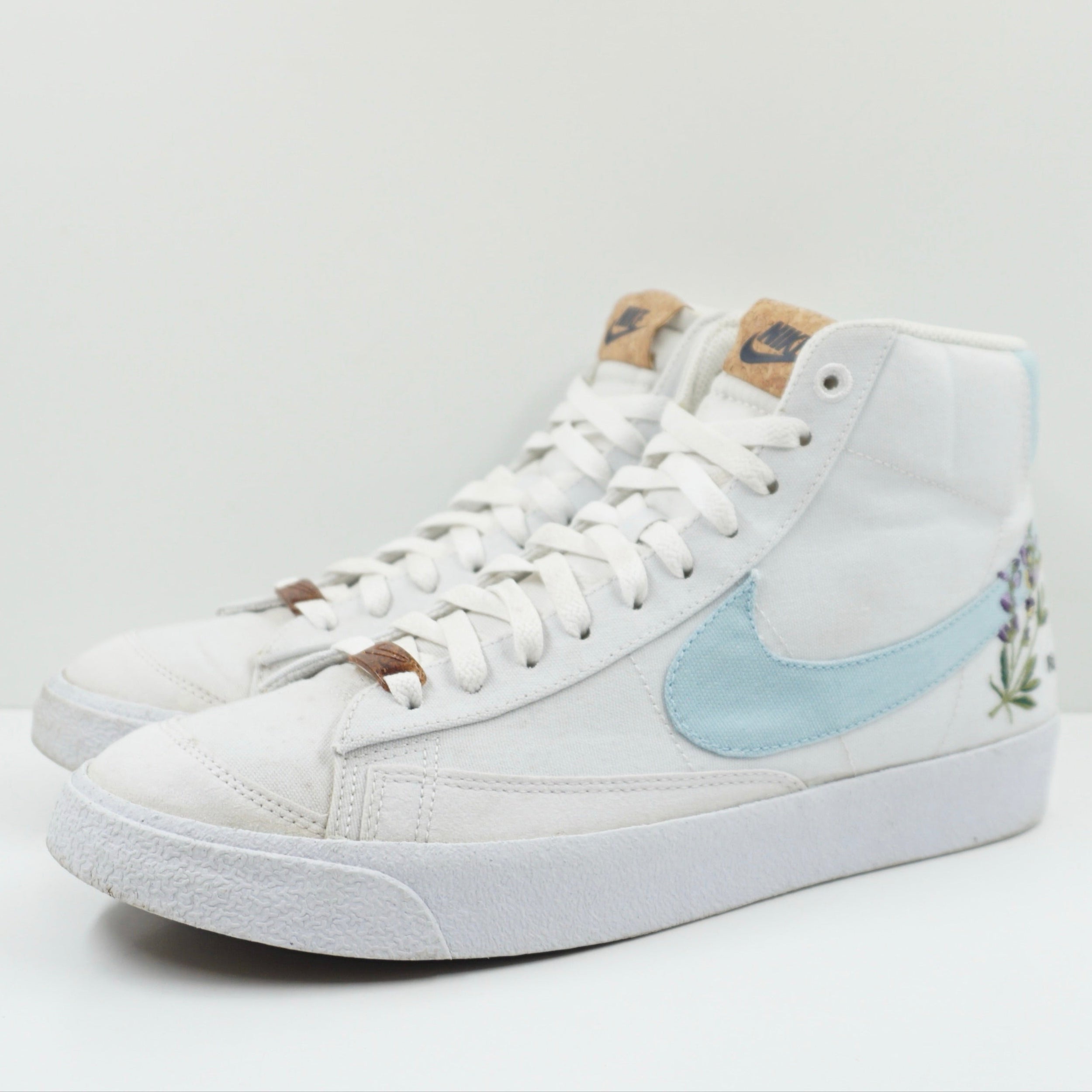 Nike Shoes Nike Indigo High Tops Nike Blazer Mid 77 White Indigo