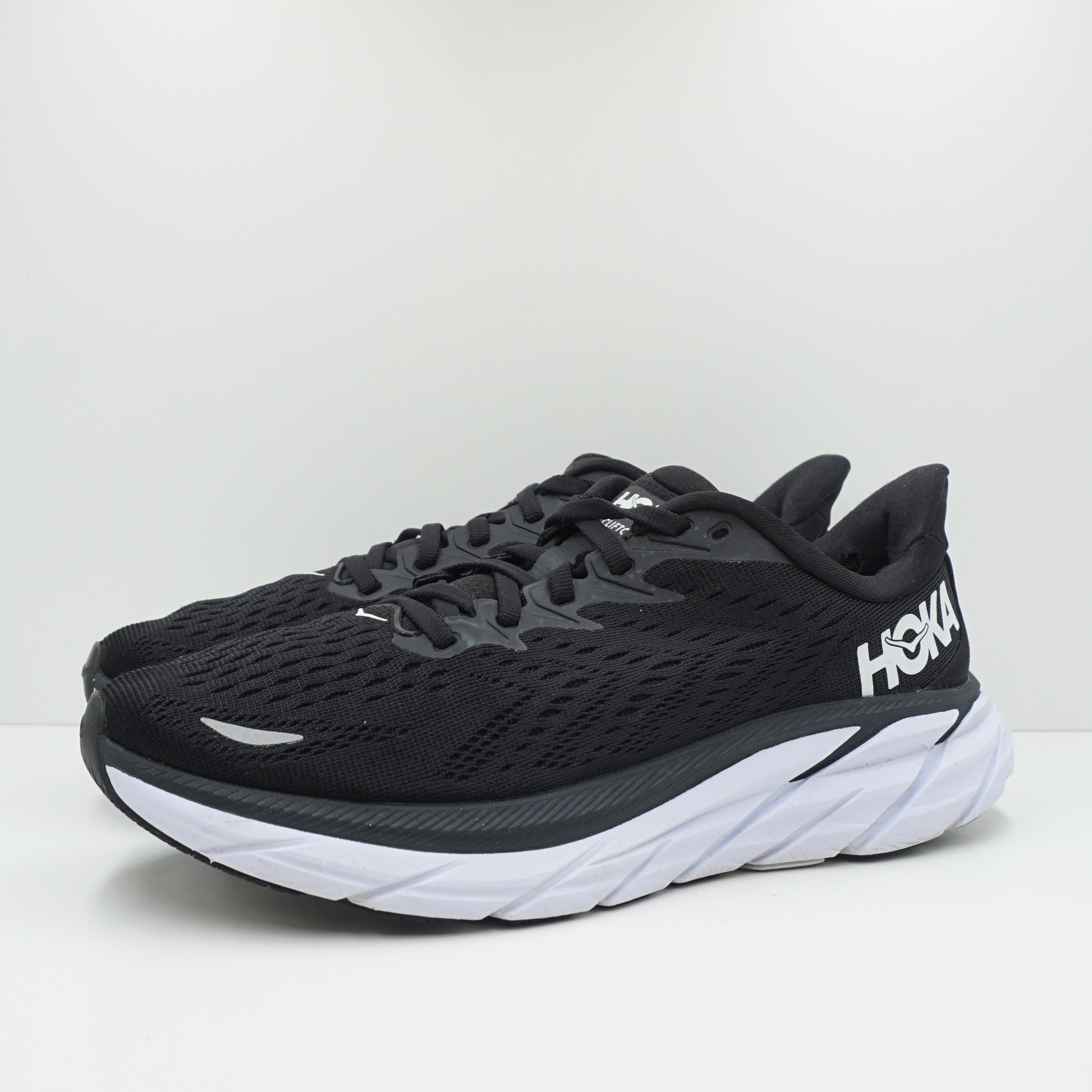 Hoka One One Clifton 8 Black/White (W)
