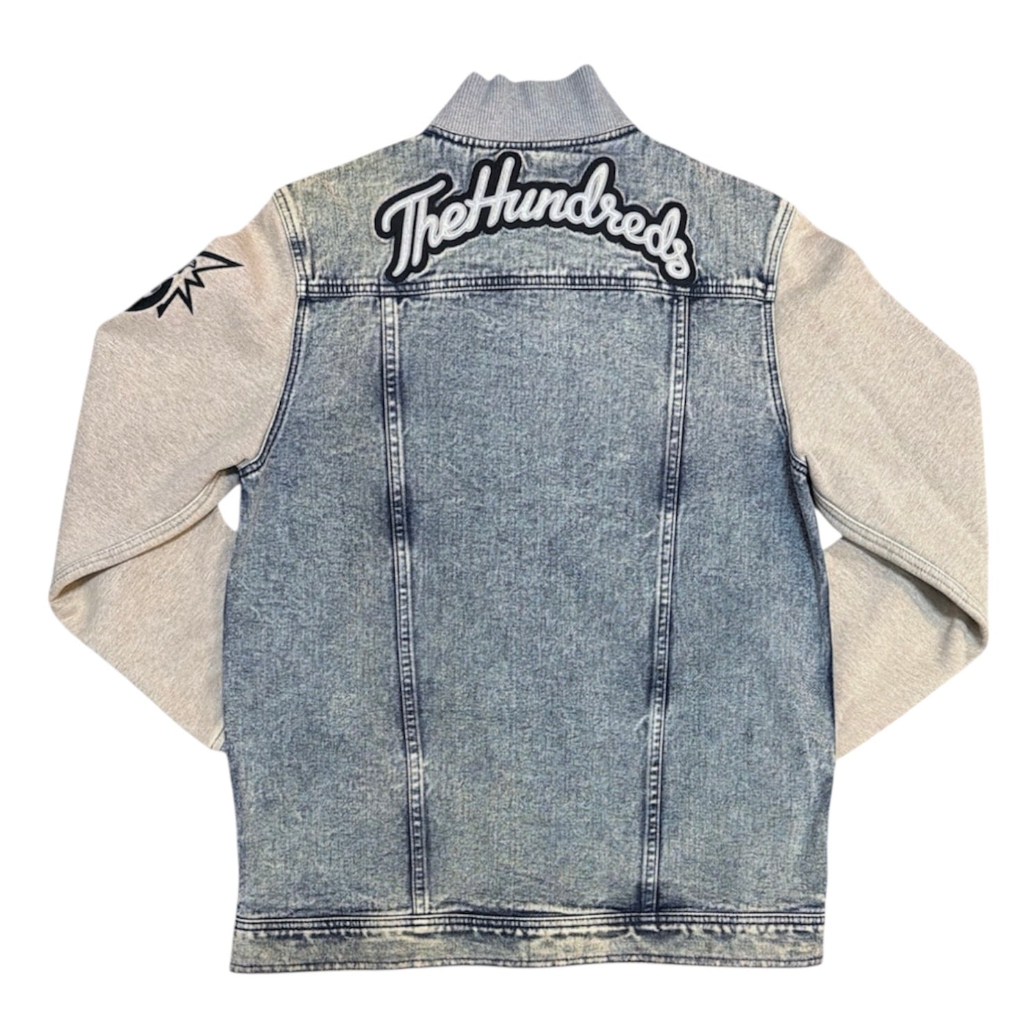 The Hundreds Denim Varsity Jacket