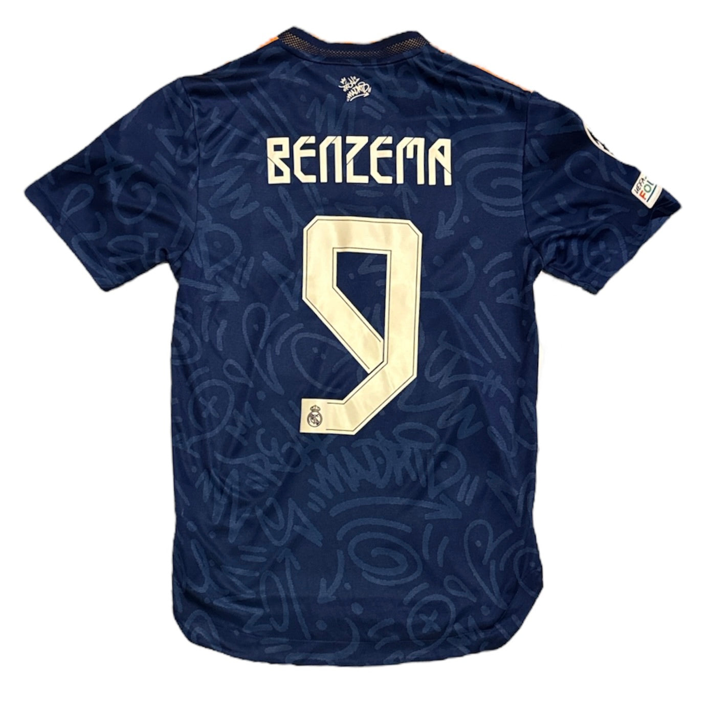Adidas Real Madrid 2021/2022 Benzema #9 Away Football Jersey