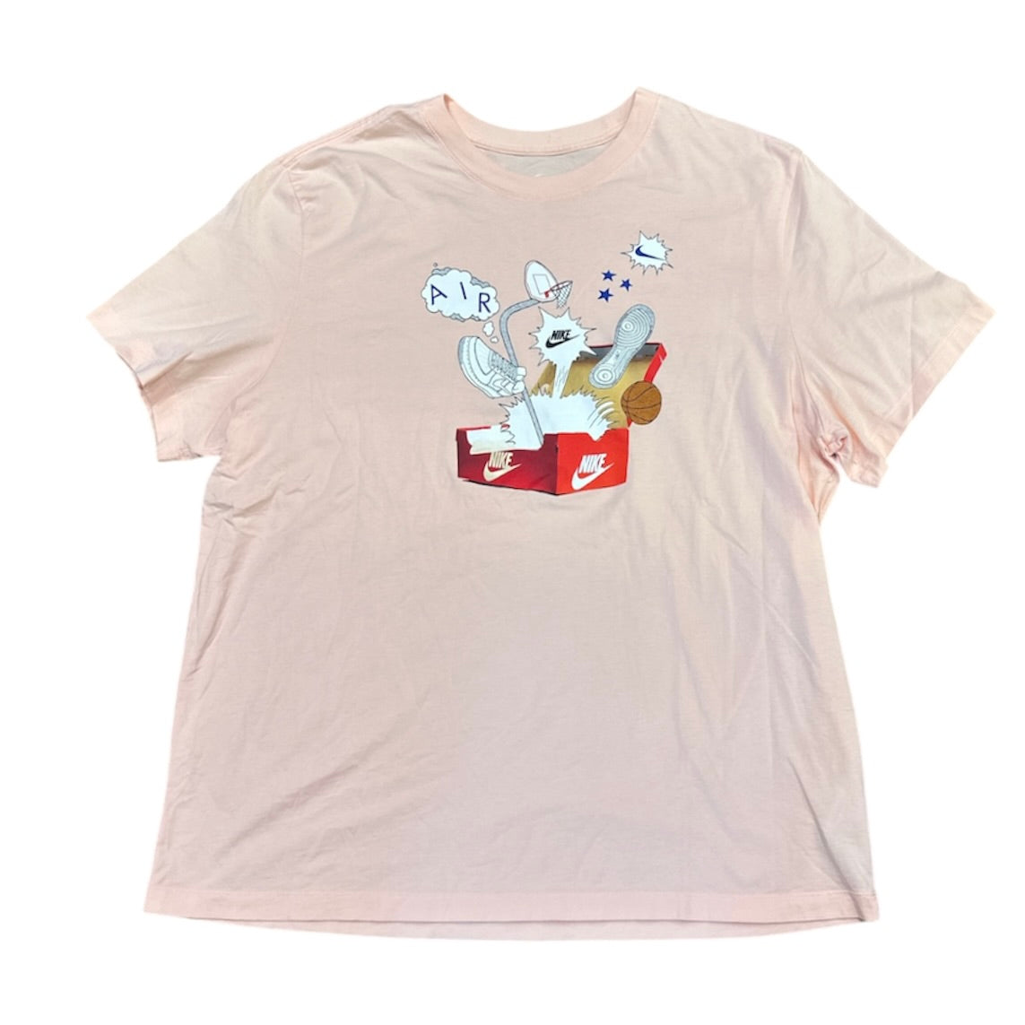 Nike Sneakers Box Pink Tshirt