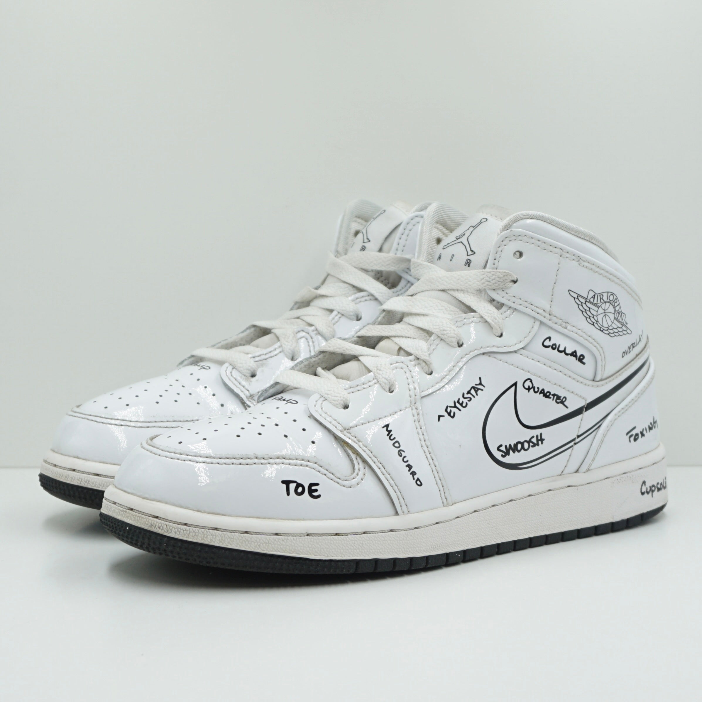 Jordan 1 Mid Schematic (GS)