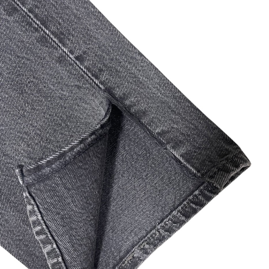 Vintage Levis Black Grey 501 Jeans