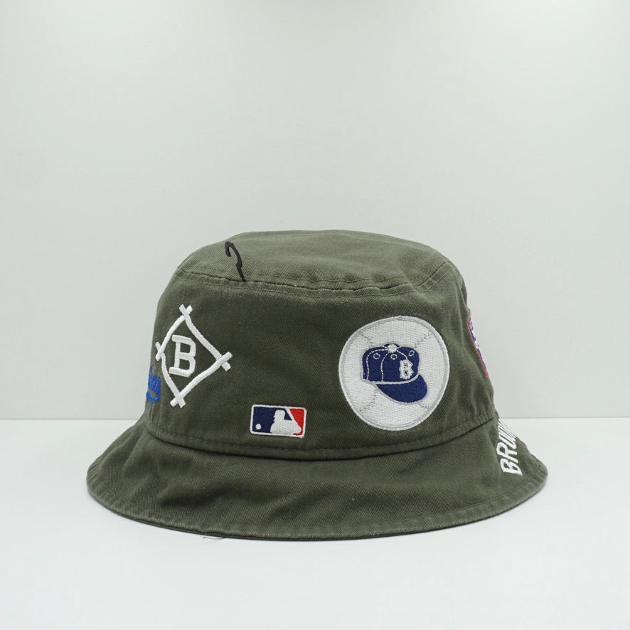 Brooklyn Dodgers Cooperstown Green Bucket Hat