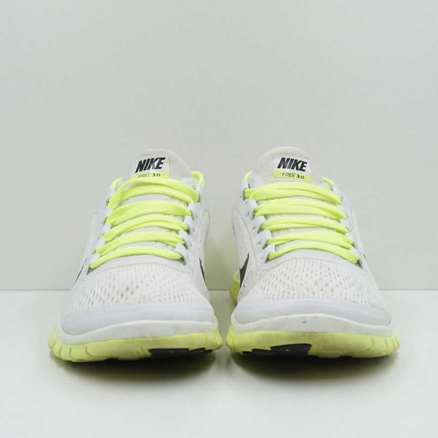 Nike Free 3.0 White Green (W)