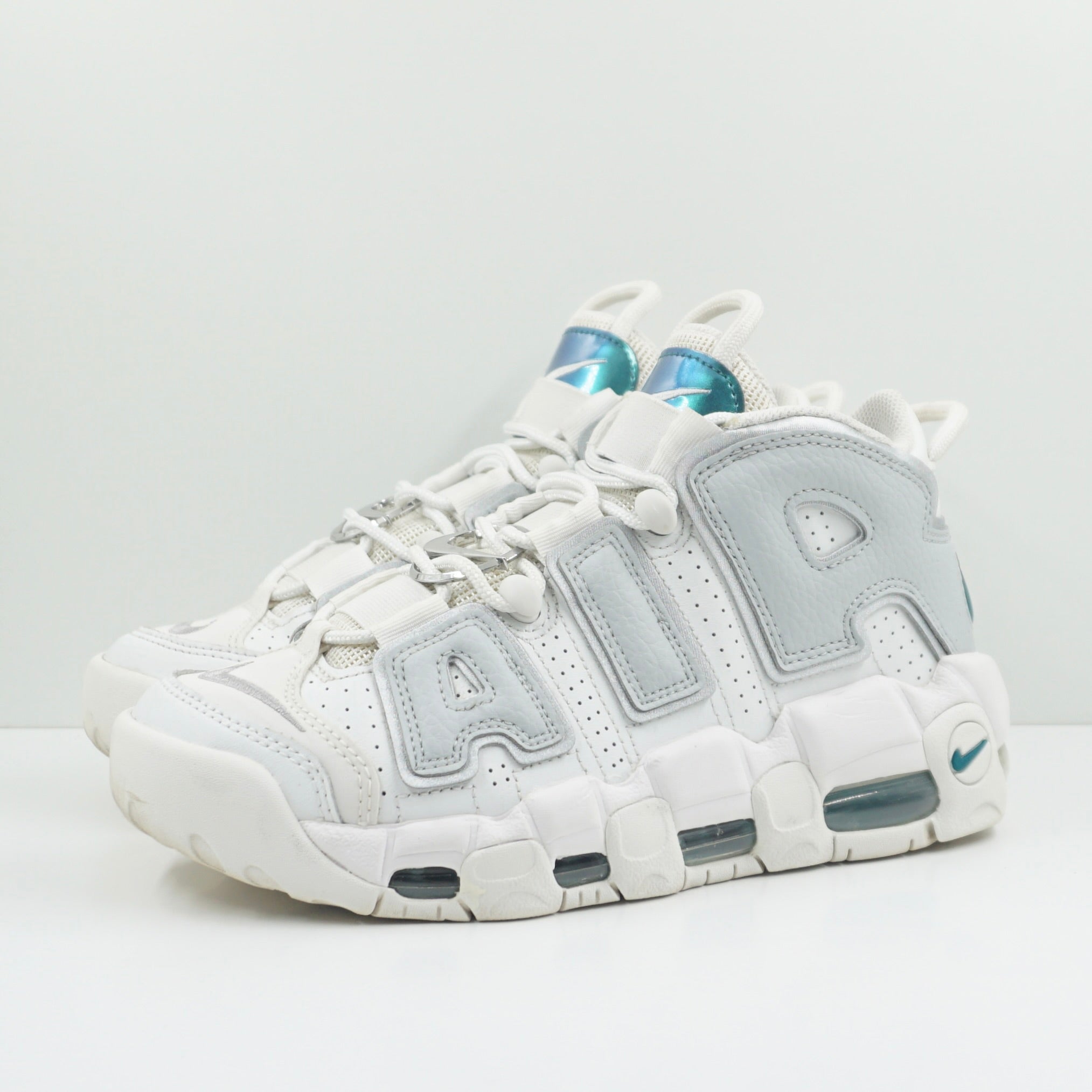 Nike Air More Uptempo Metallic Teal (W)