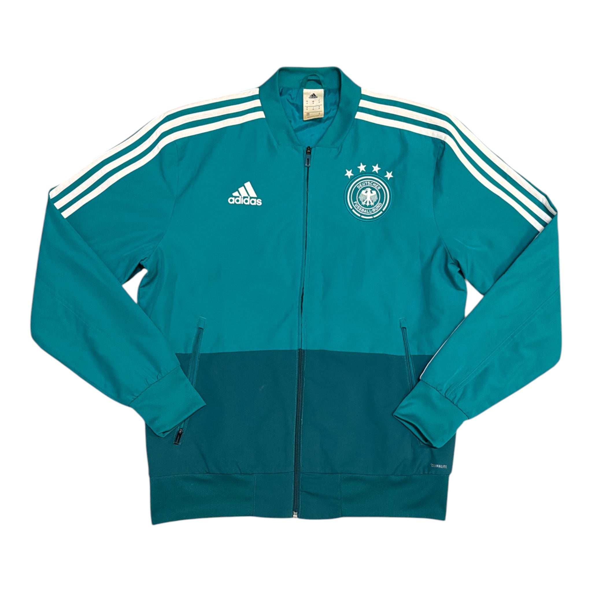 Adidas Germany Football 2017/2018 Green Presentation Jacket
