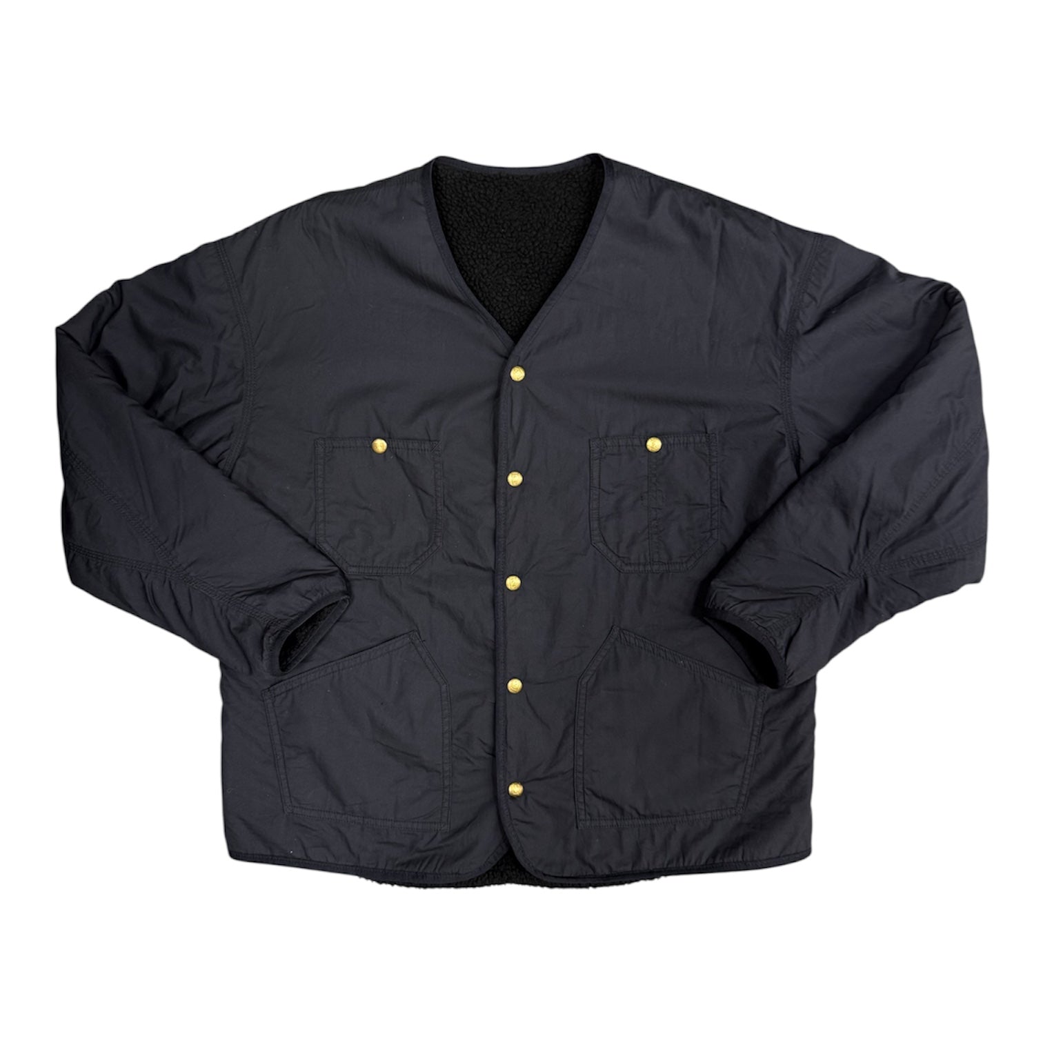 Lee Black Reversible Sherpa Jacket