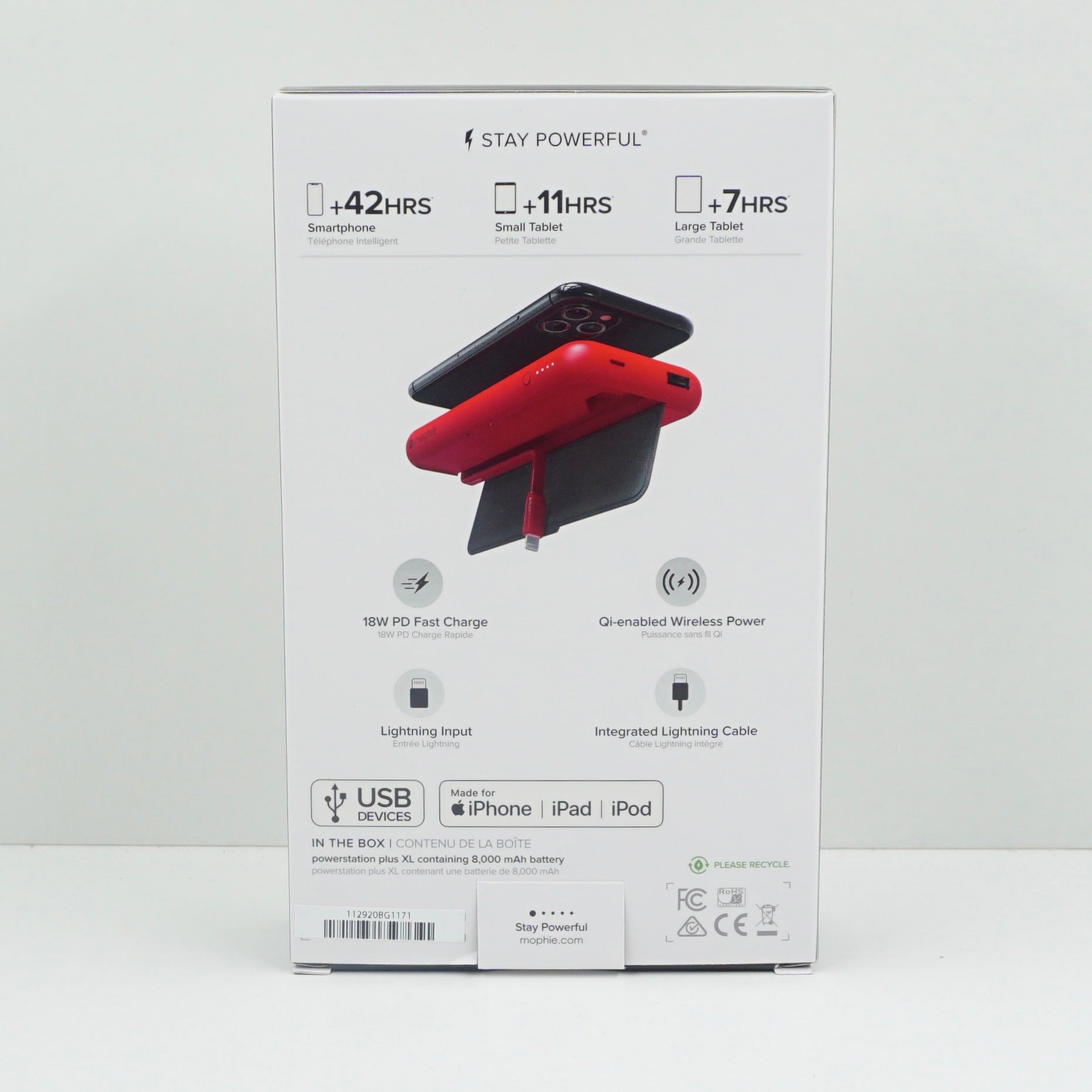 Supreme Mophie Powerstation Plus XL Red