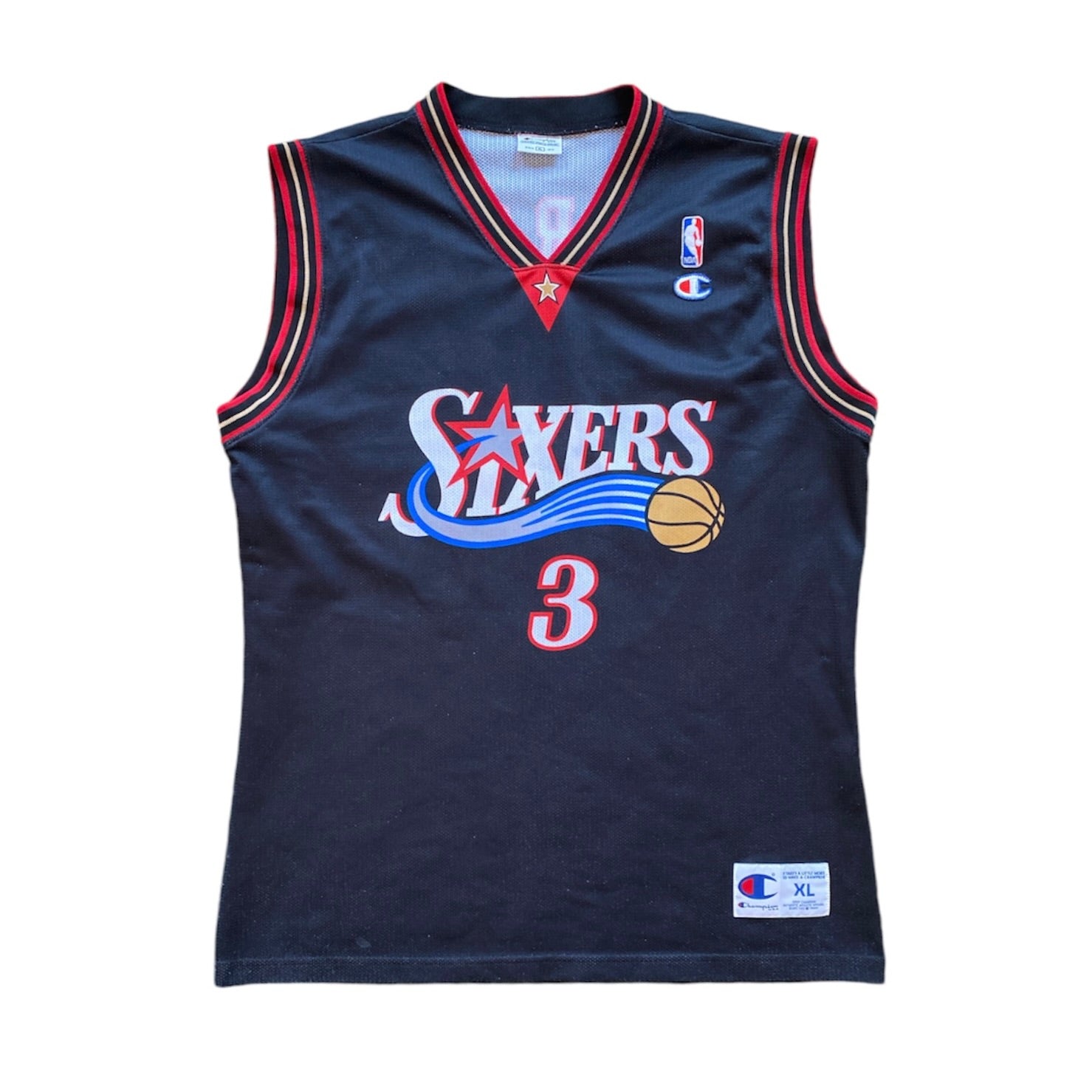 Champion Philadelphia 76ers Allen Iverson Jersey