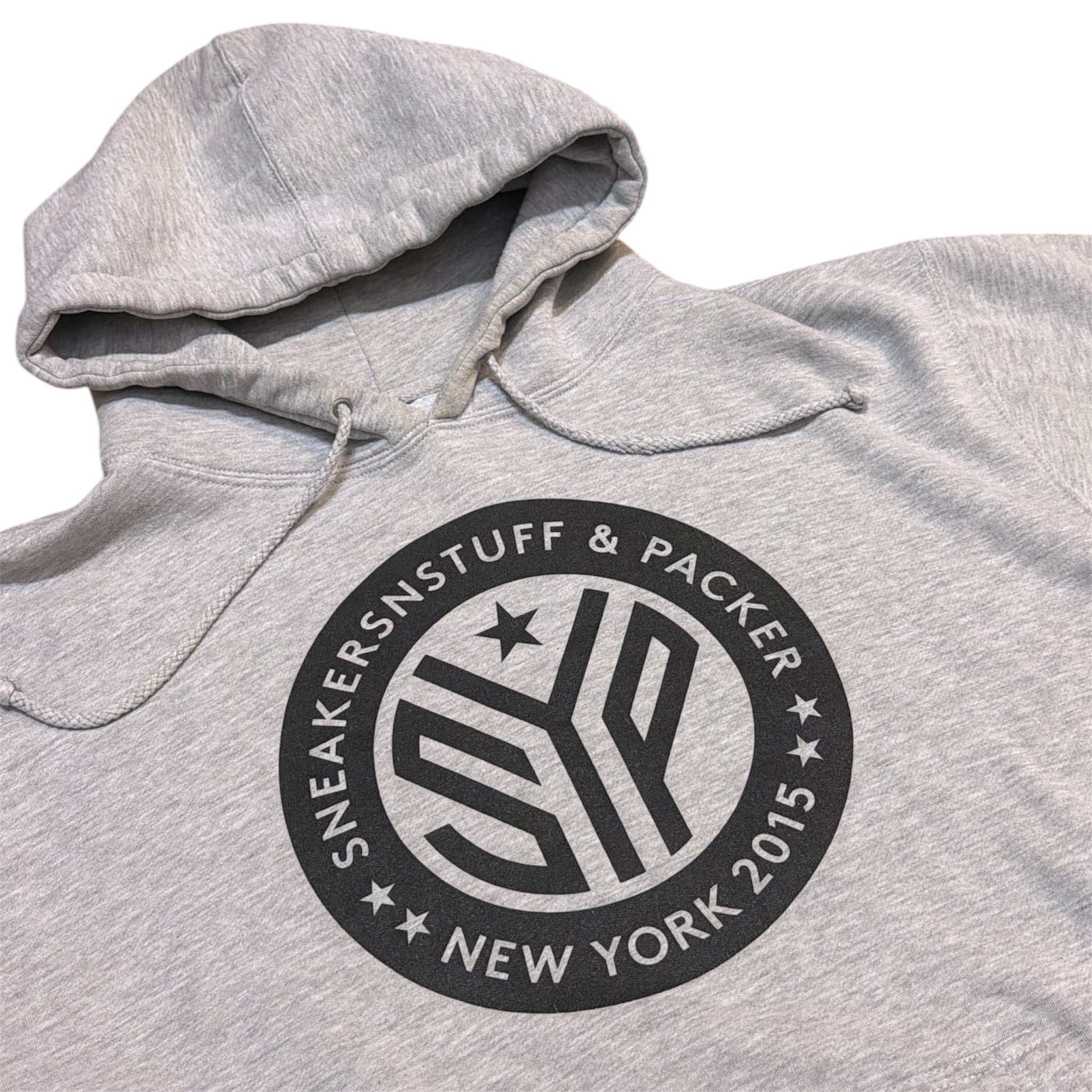 Sneakersnstuff & Packers New York 2015 Grey Hoodie