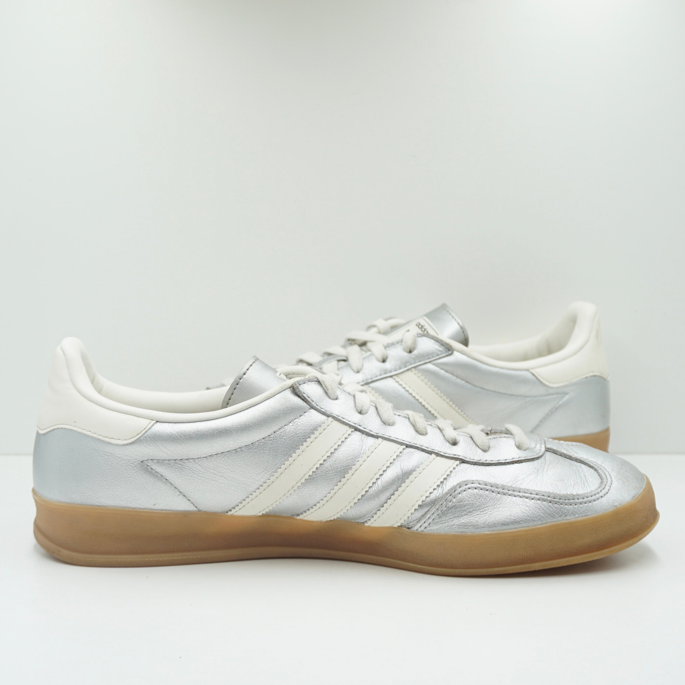 Adidas Gazelle Indoor Silver Metallic Core White