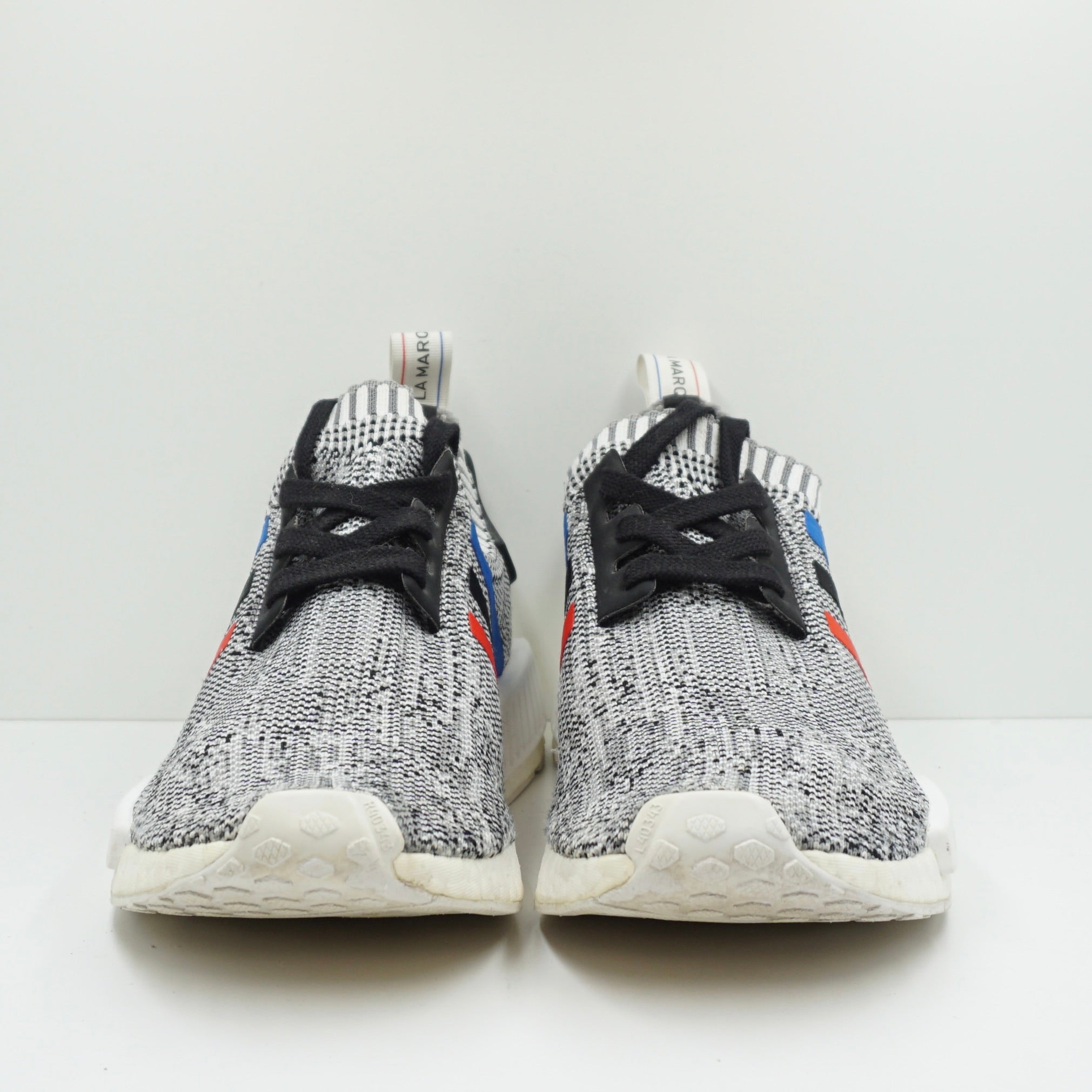 Adidas NMD R1 Tri Color Stripes White