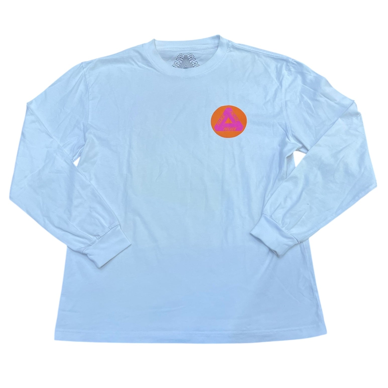 Palace FW16 Multi P White Long Sleeve