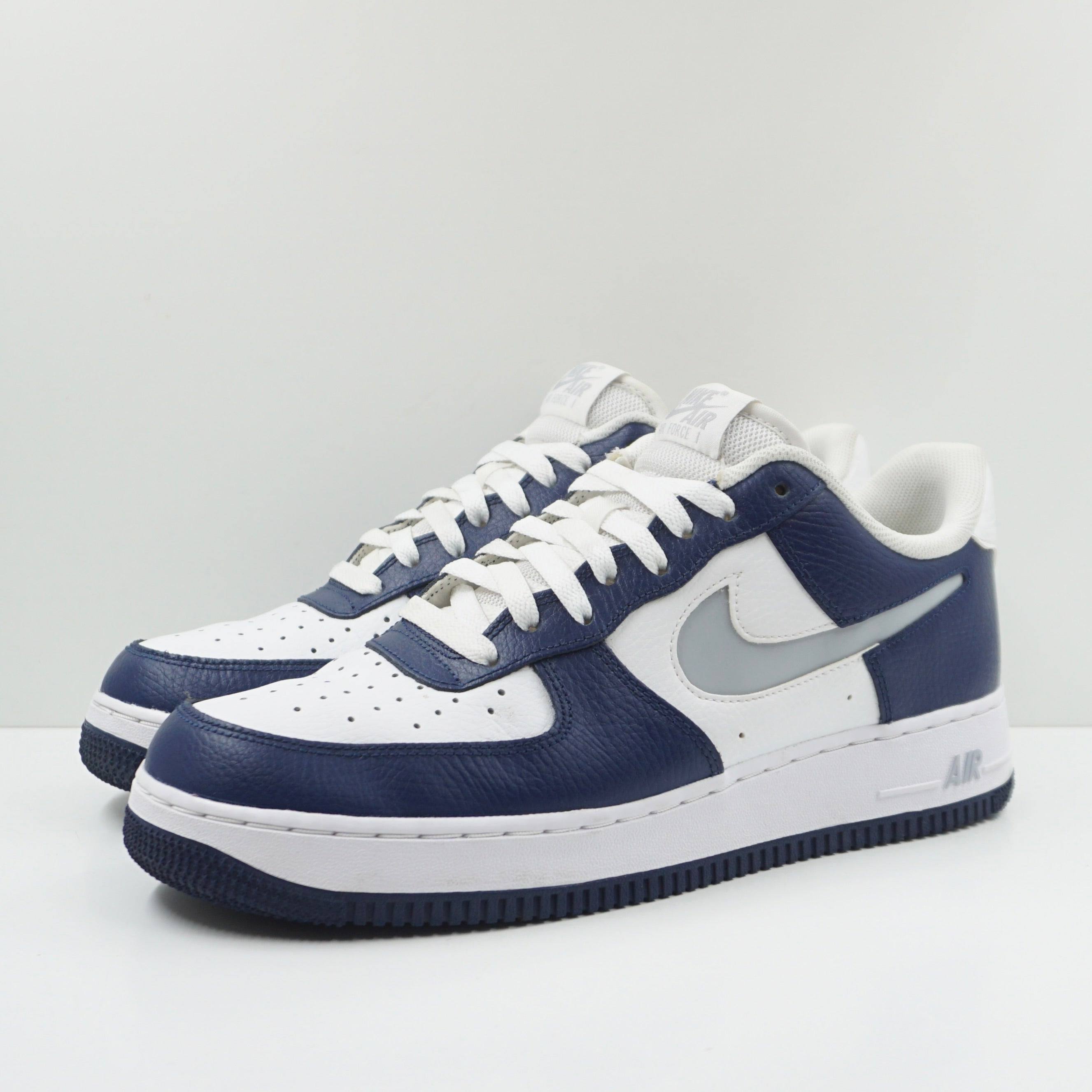 Nike Air Force Low White Navy Grey
