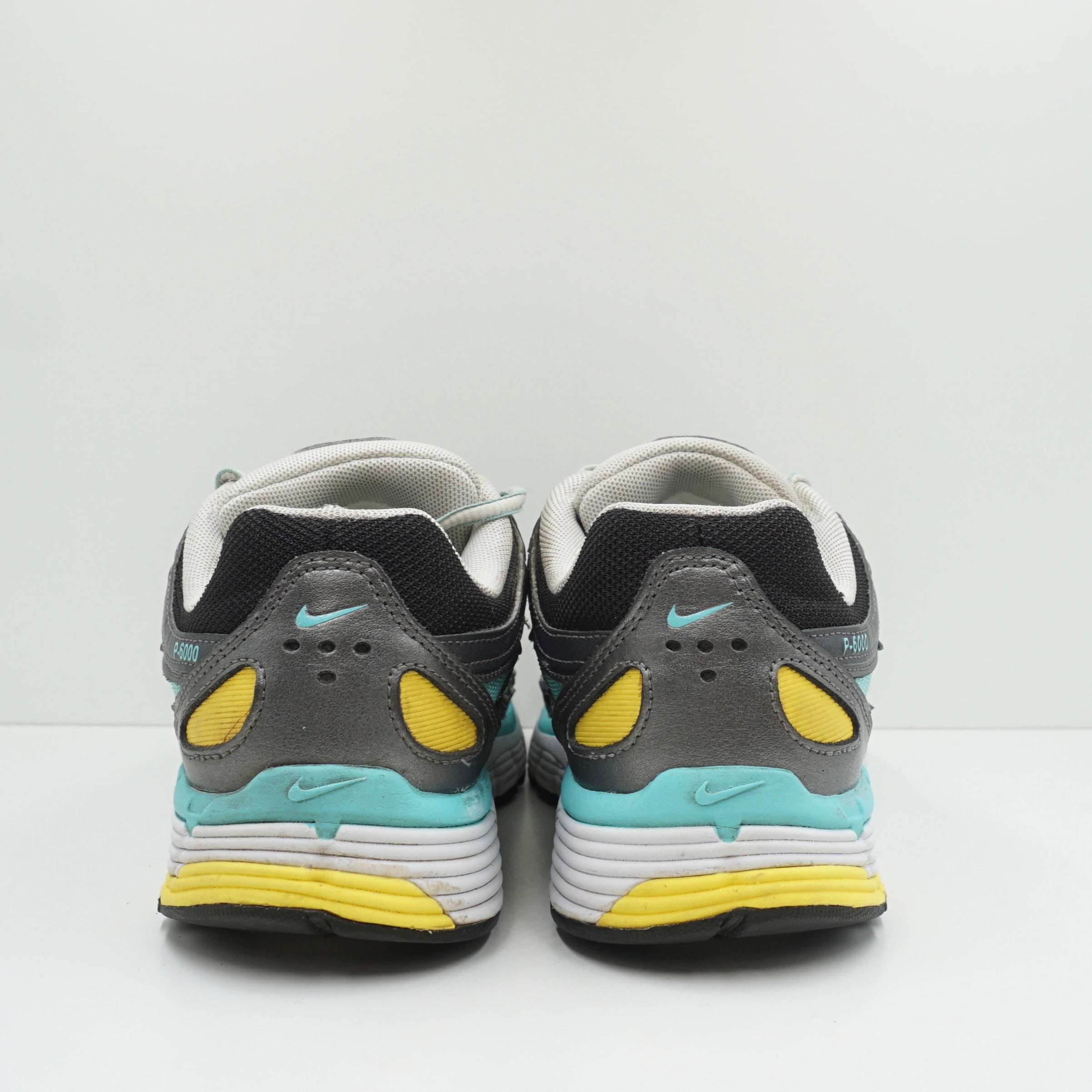 Nike P-6000 Black Teal Yellow (W)