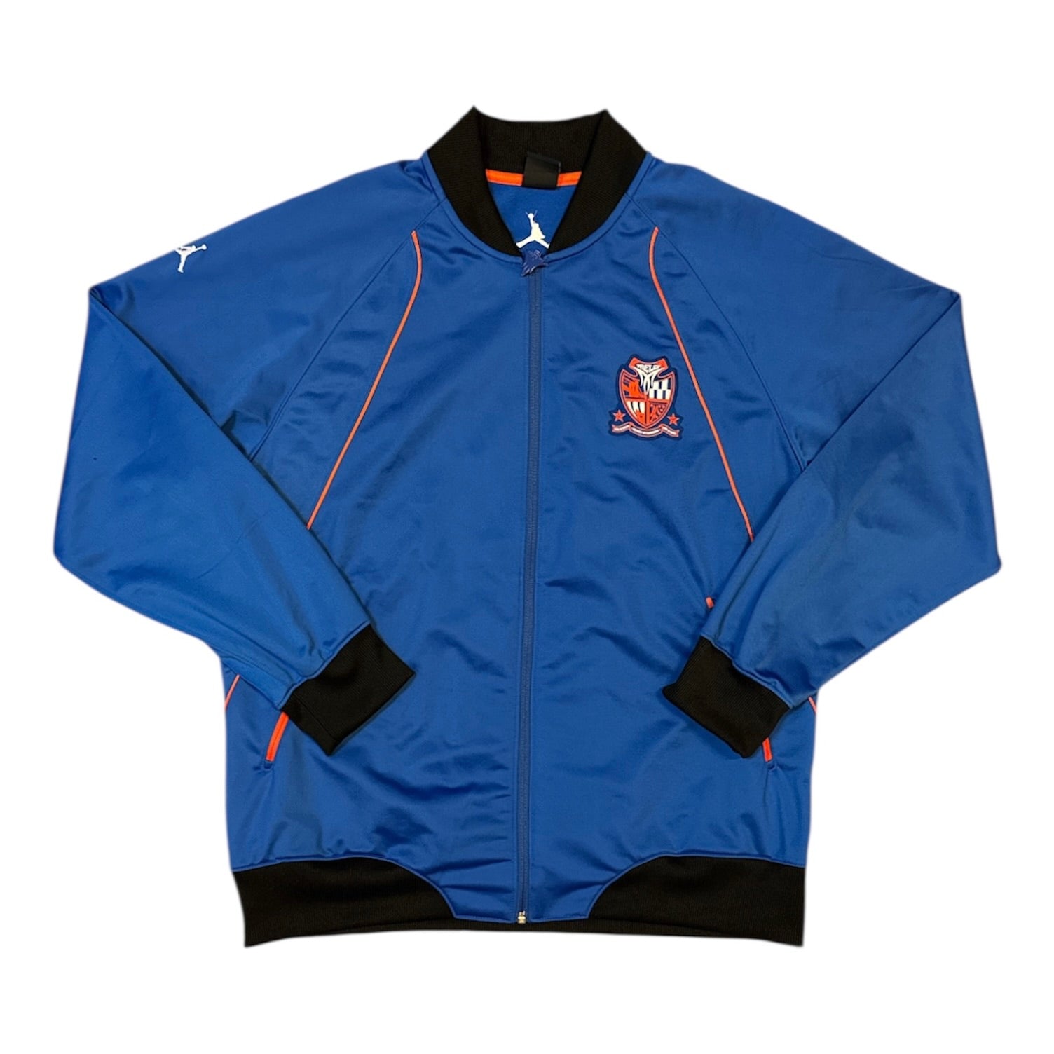 Jordan Blue Orange Carmelo Anthony Full Zip Track Top