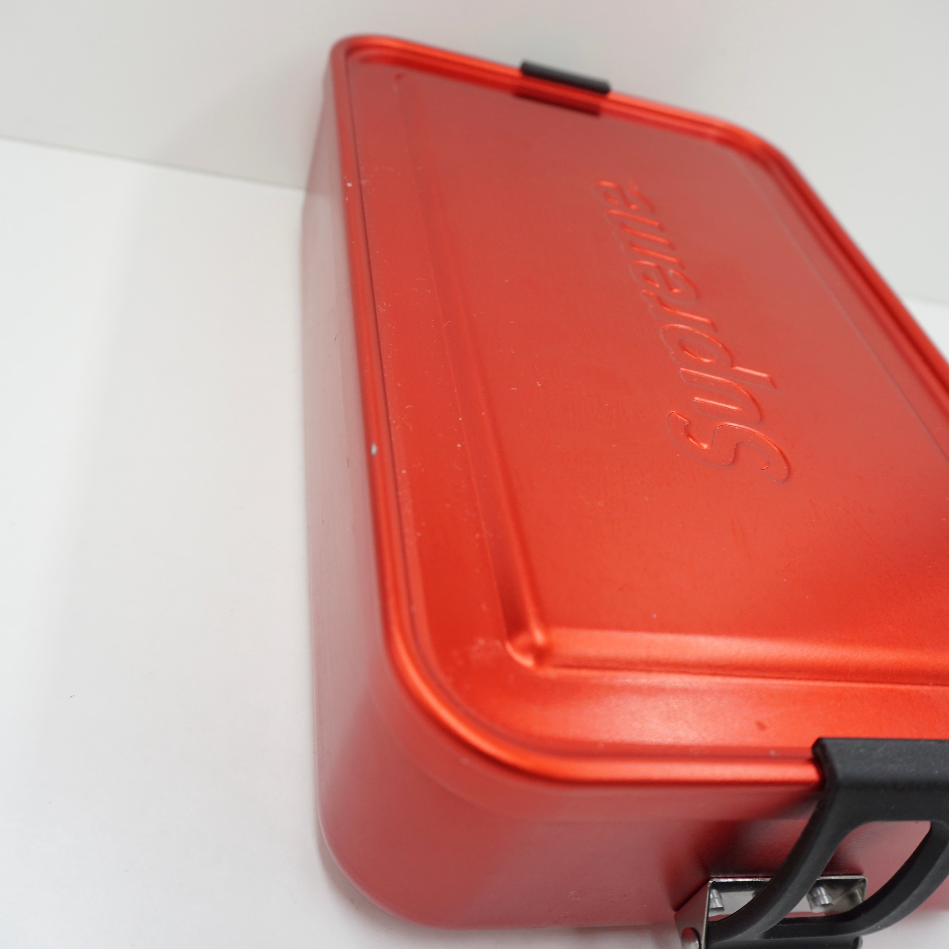 Supreme SS18 SIGG Large Metal Box Plus Red