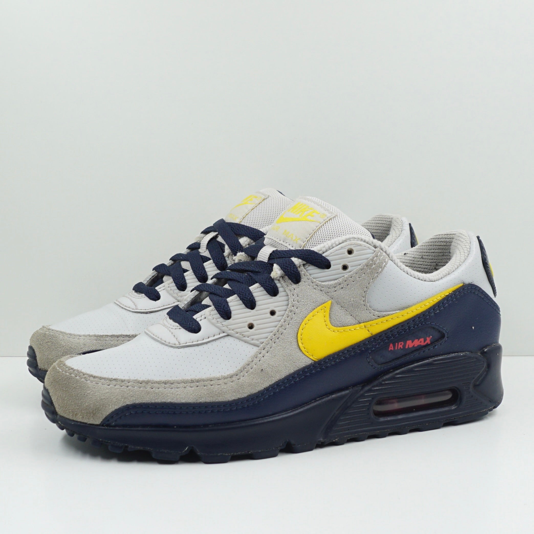 Nike Air Max 90 Neutral Grey Tour Yellow