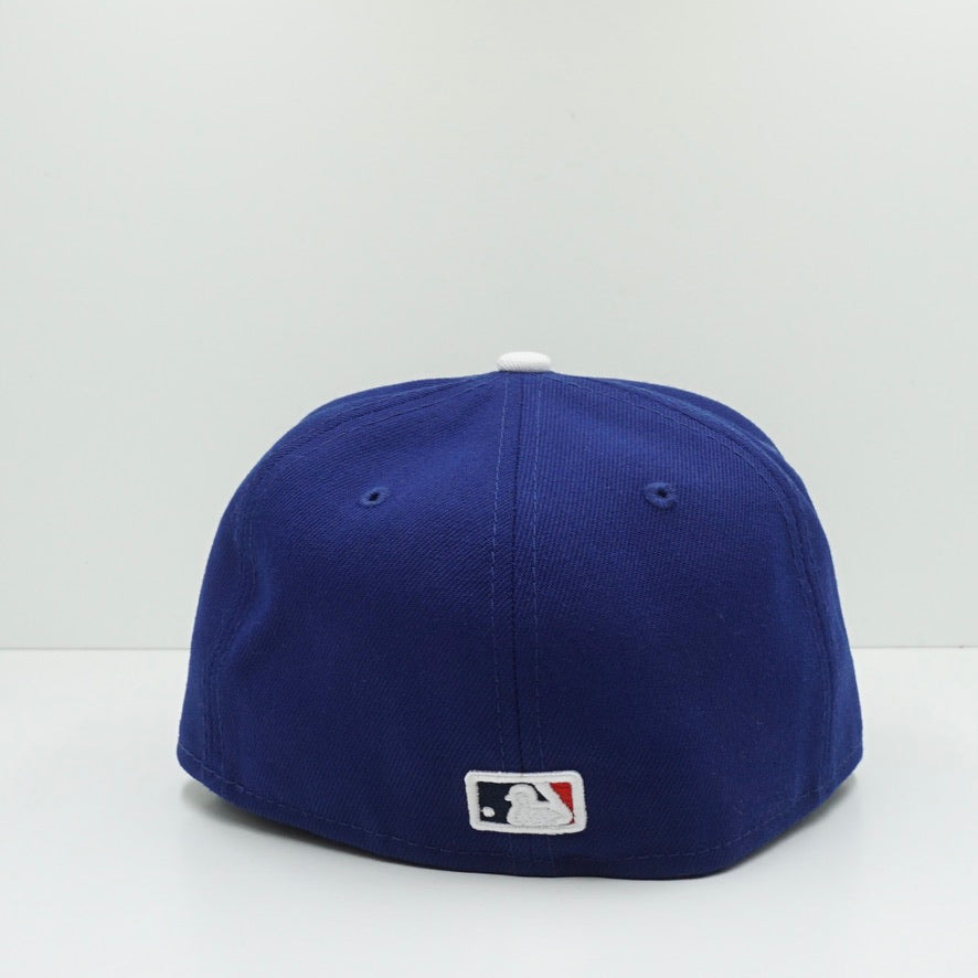 New Era LA Dodgers Blue/White Fitted Cap