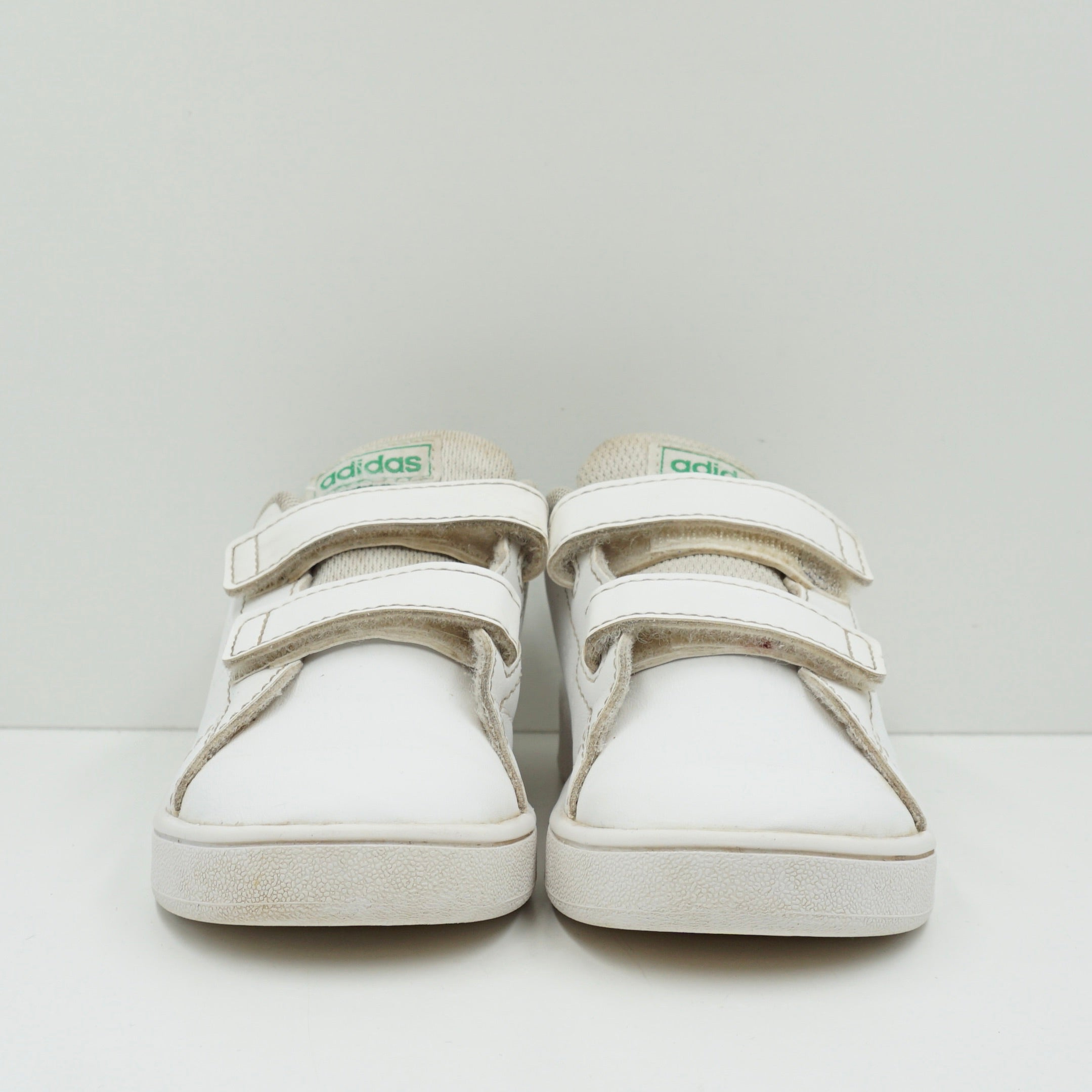 Adidas Advantage I White Green Toddler