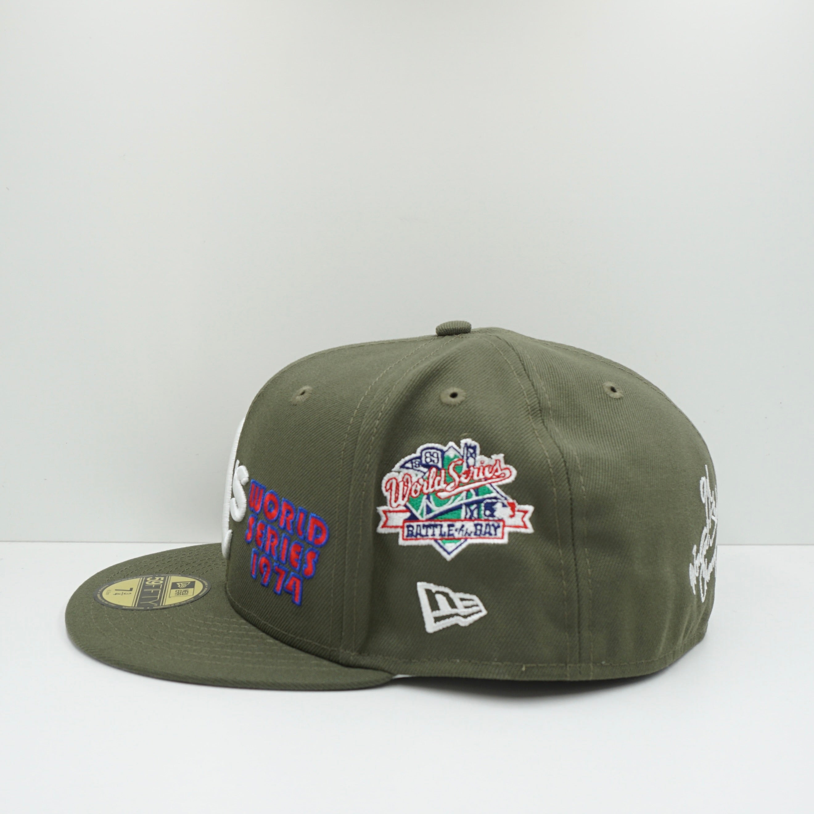 New Era Oakland A's World Series Multi Logo Fitted Cap