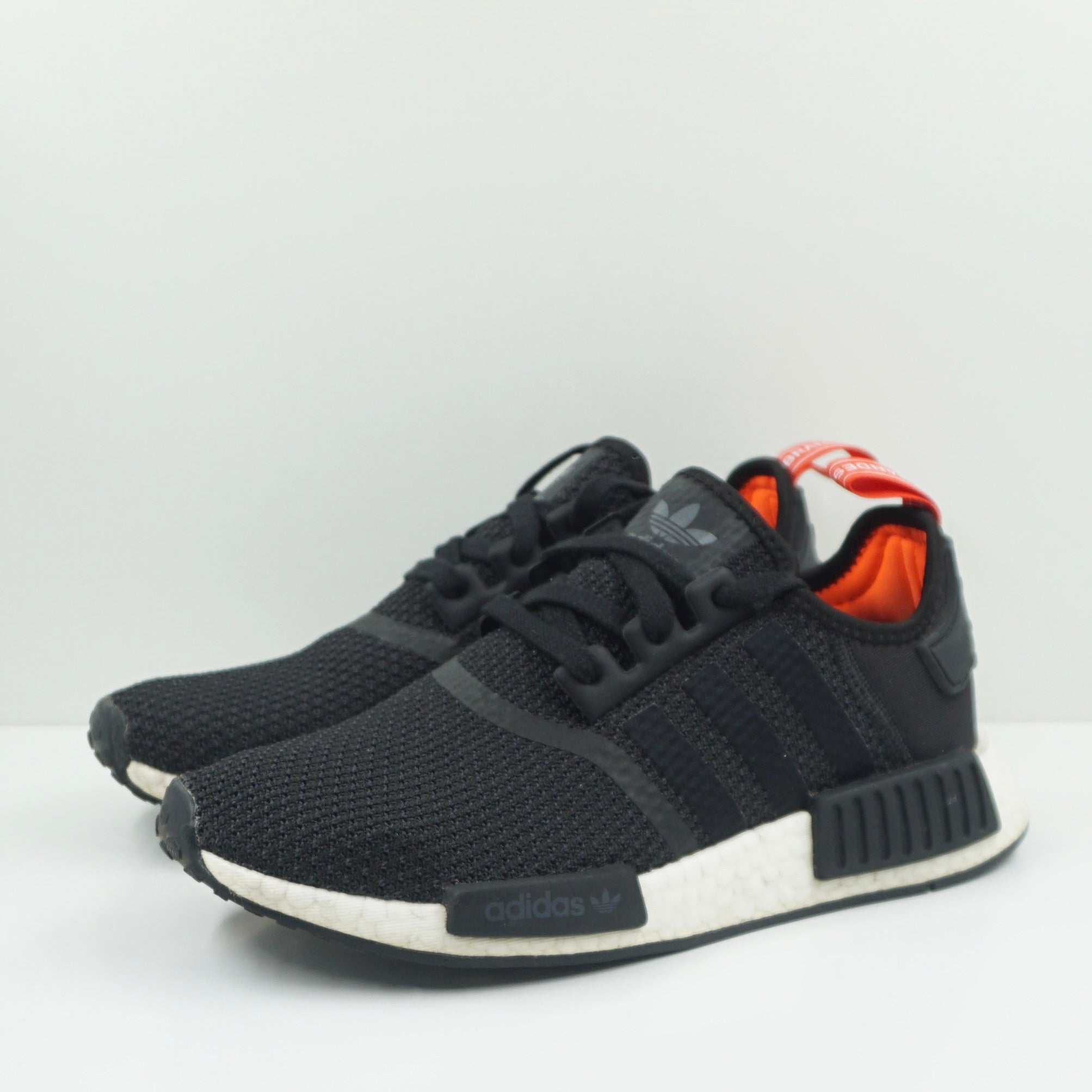 Adidas NMD R1 Core Black Solar Orange