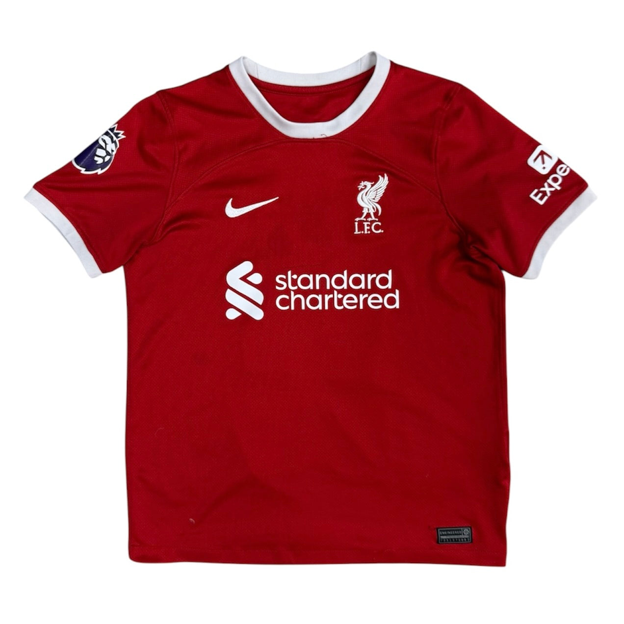 Nike Liverpool FC M. Salah #11  2023/2024 Home Fotball Jersey (Youth)