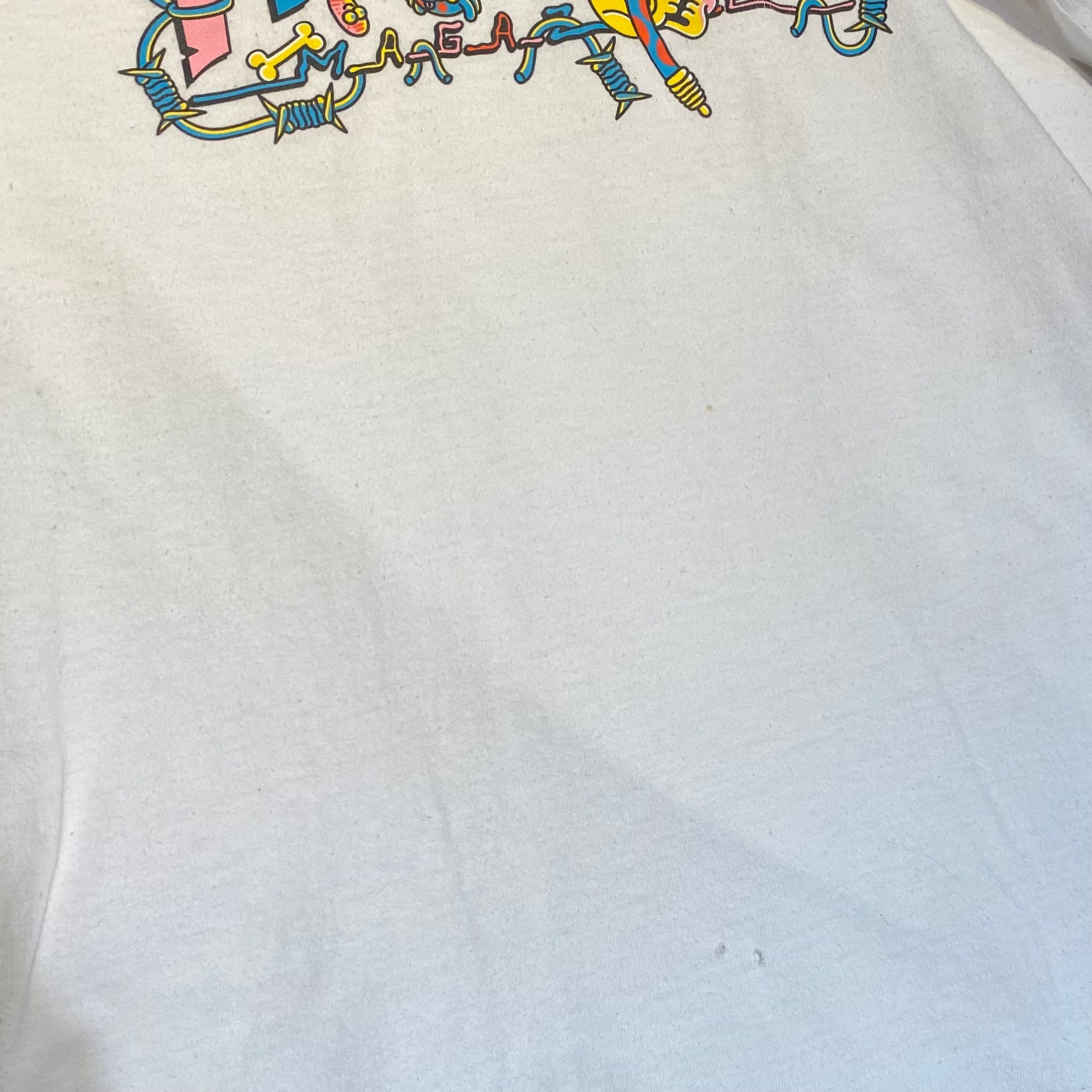 Thrasher Devils Music White Tshirt