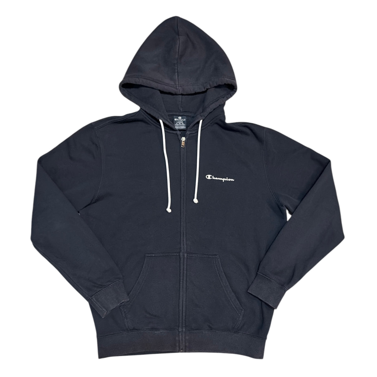 Champion Navy Full Zip Hoodie