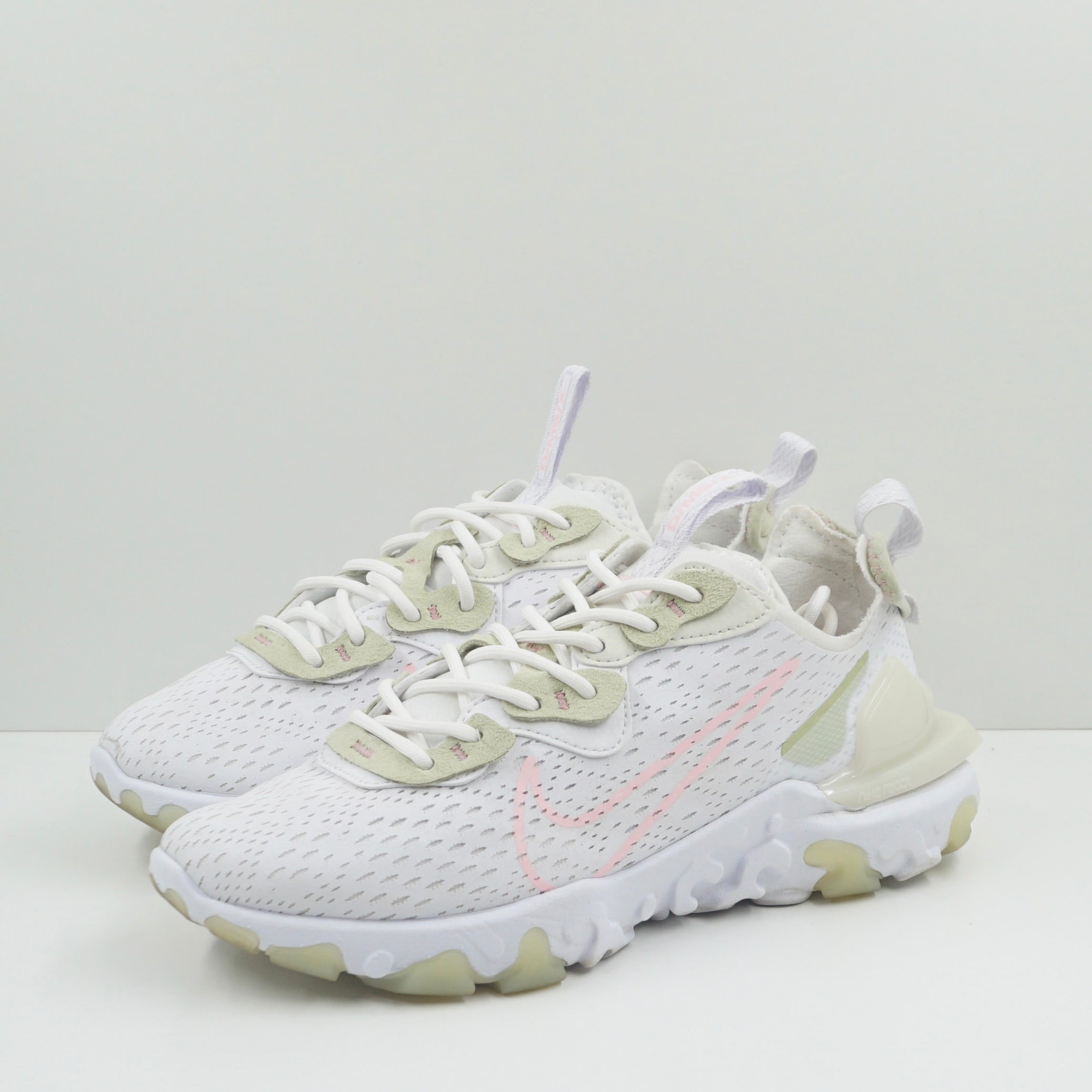 Nike React Vision White Arctic Punch Olive Aura (W)