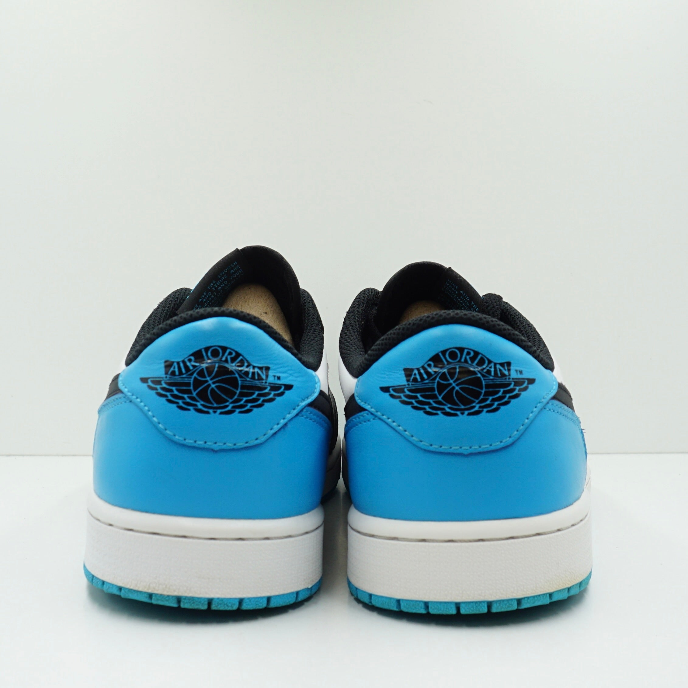 Jordan 1 Retro Low OG Black Dark Powder Blue